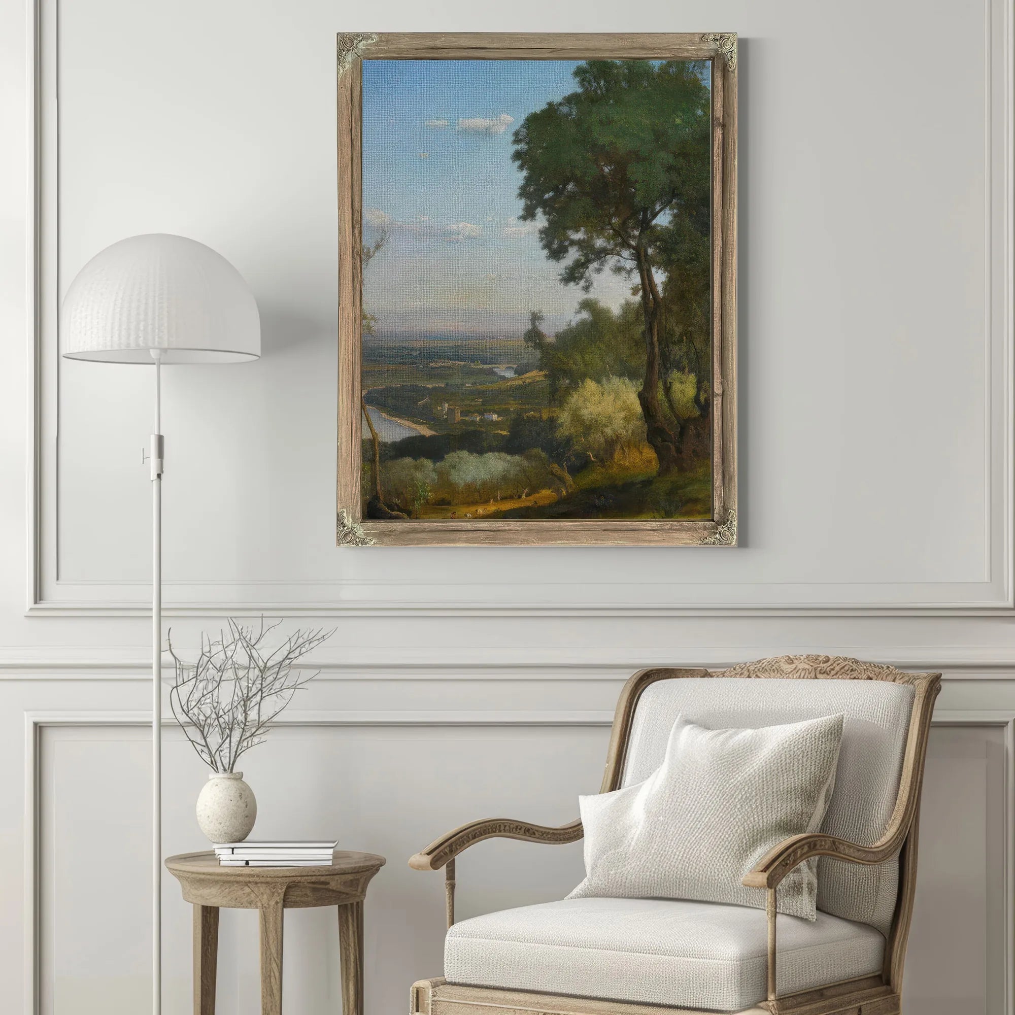 Perugia (Near Perugia) By George Inness Fine Art Print