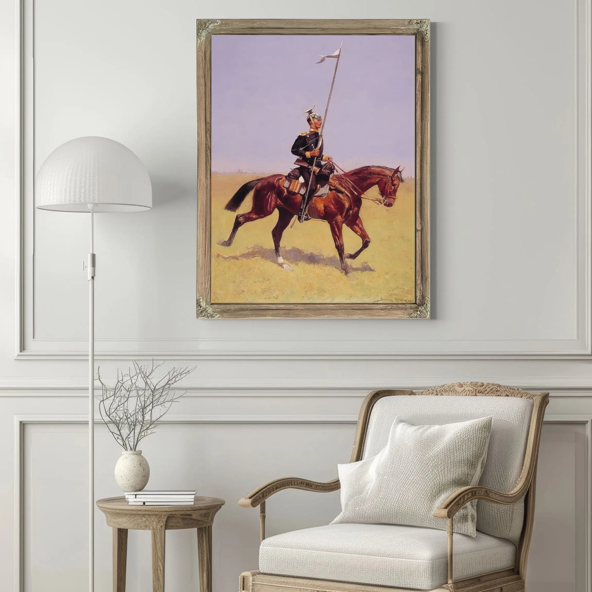 Remington Uhlan  by Frederic Remington