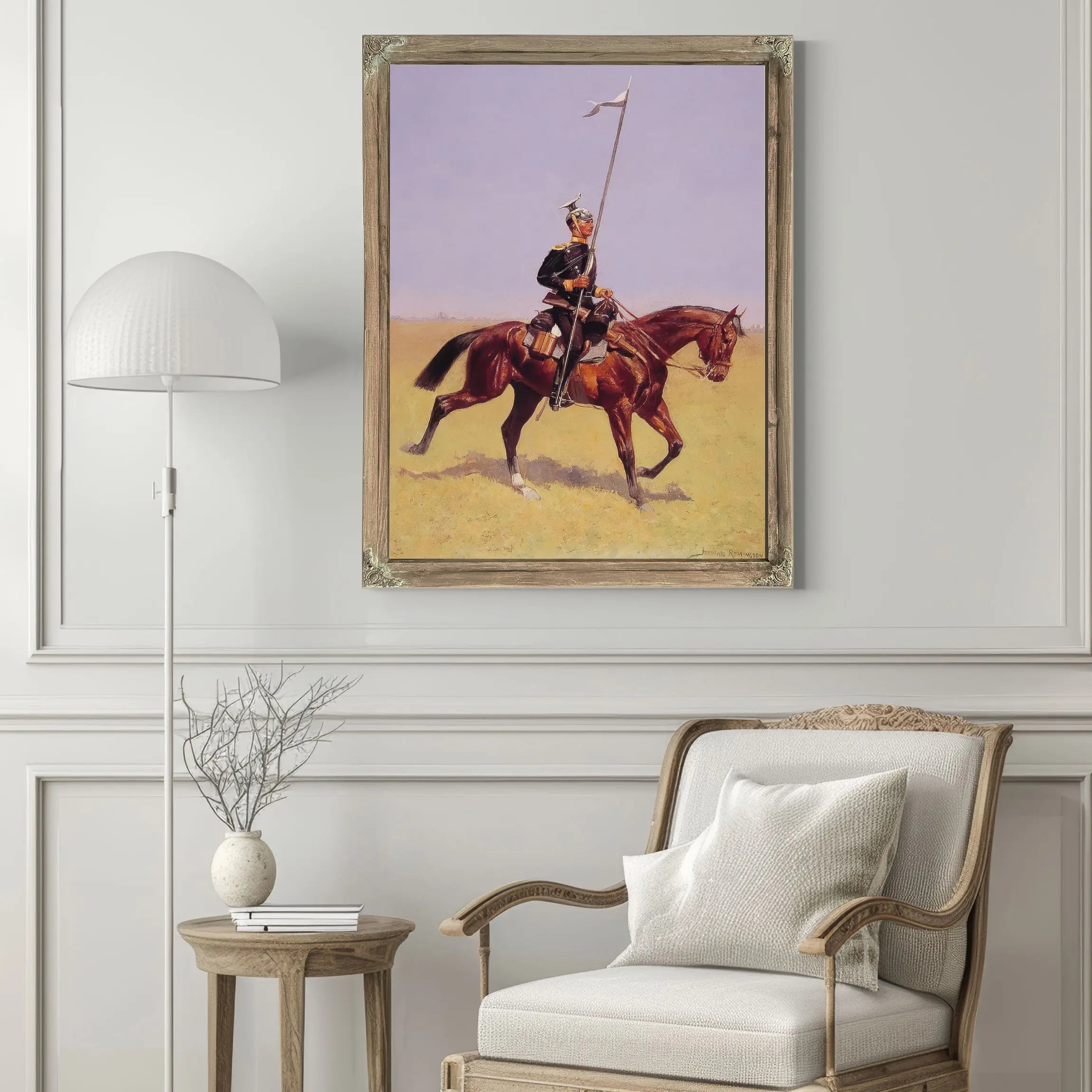Remington Uhlan  by Frederic Remington