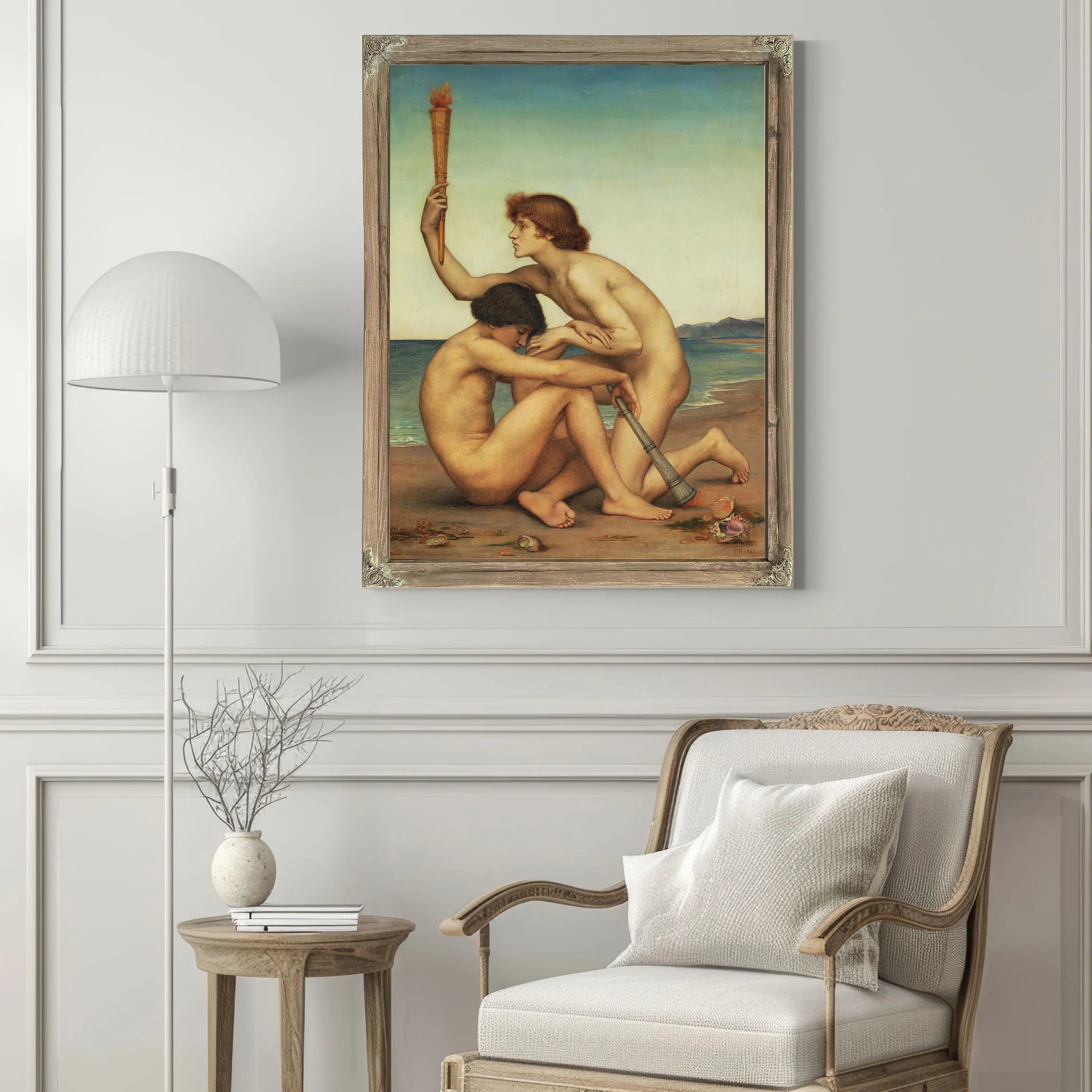 Phosphorus And Hesperus by Evelyn De Morgan
