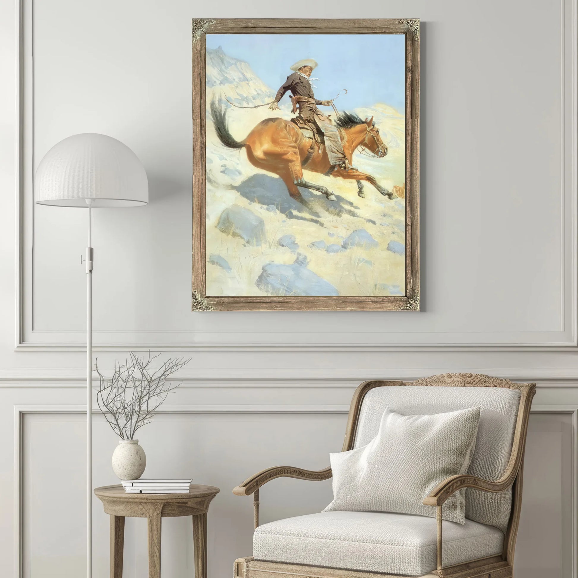 The Cow Boy By Frederic Remington Fine Art Print