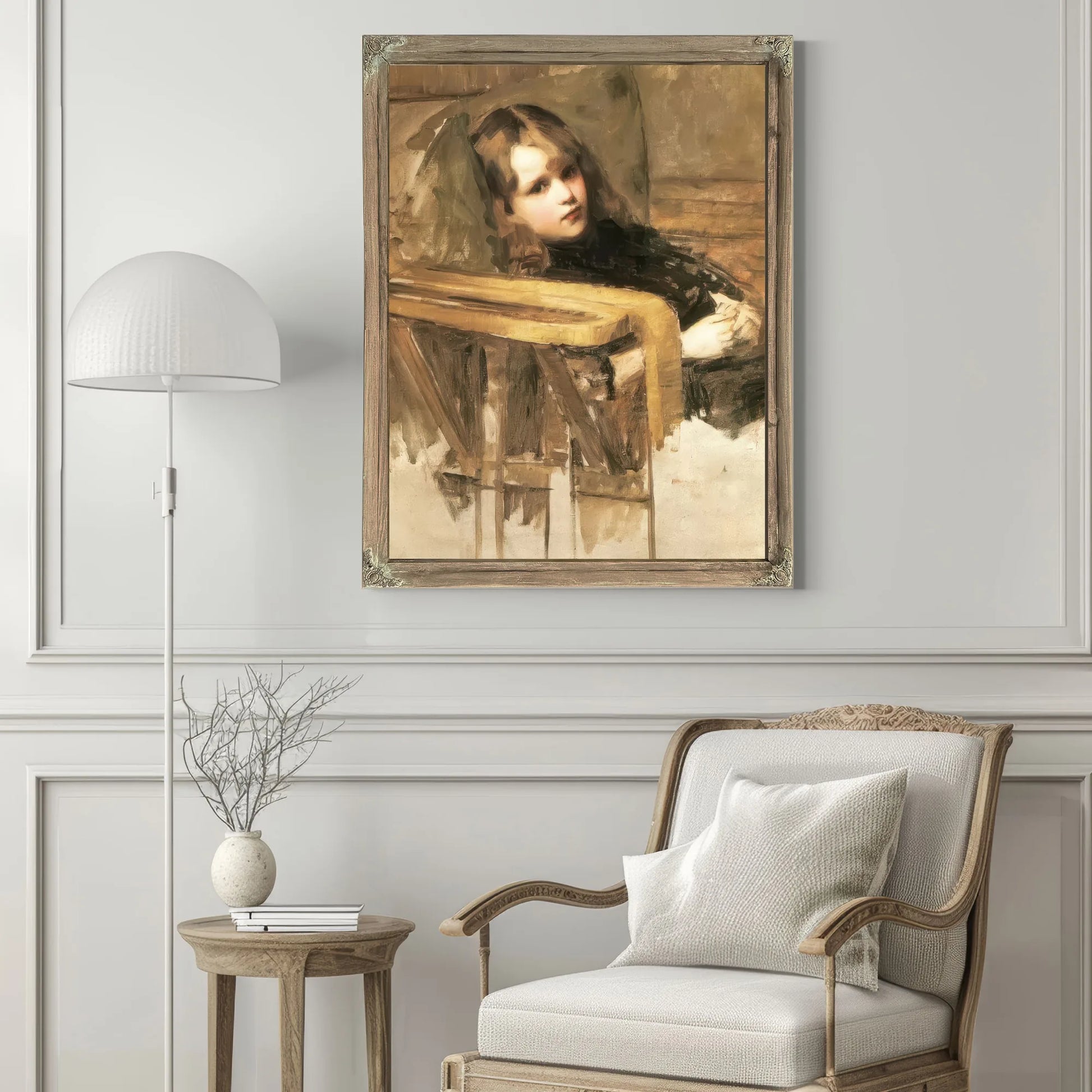 The Easy Chair By John Waterhouse Fine Art Print
