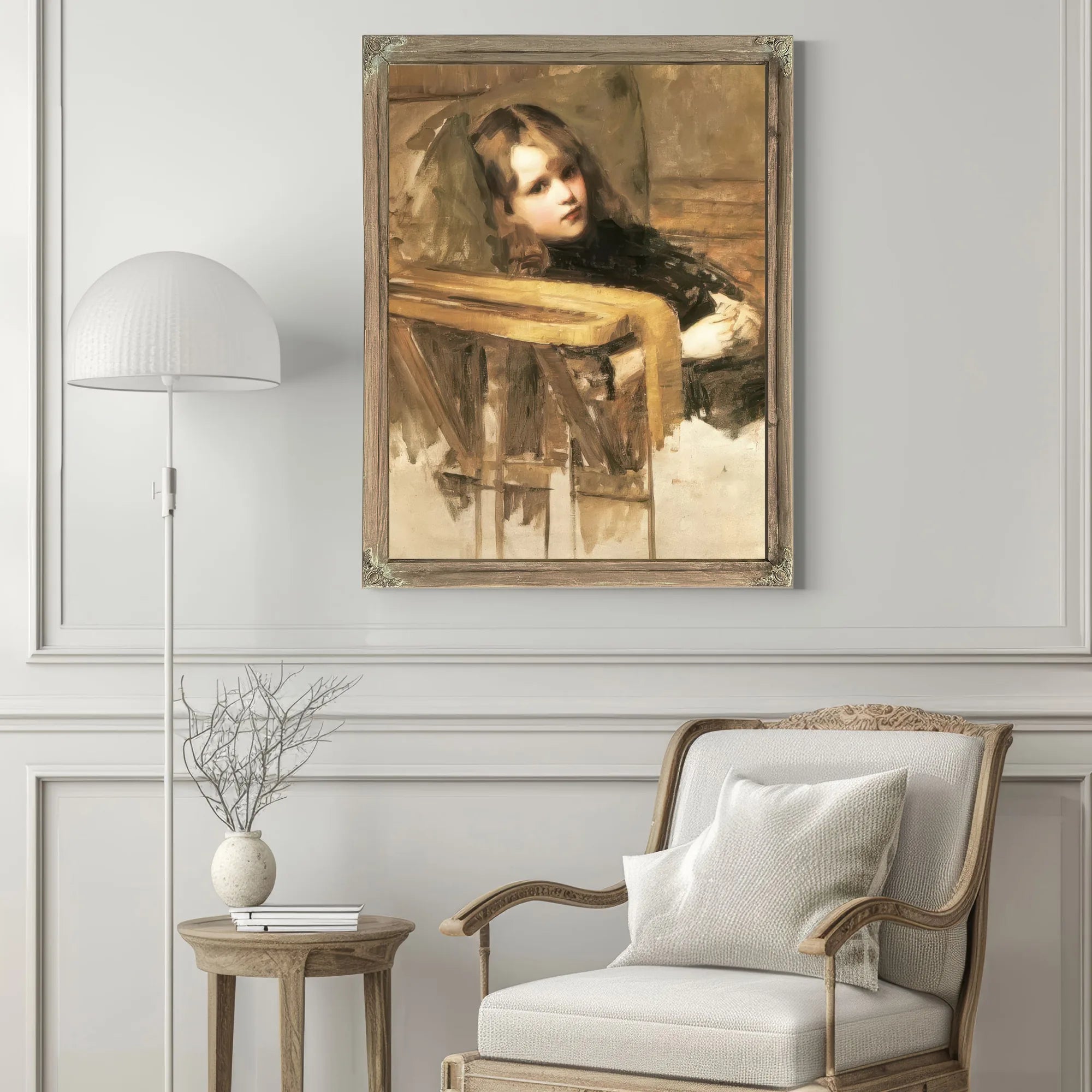 The Easy Chair By John Waterhouse Fine Art Print