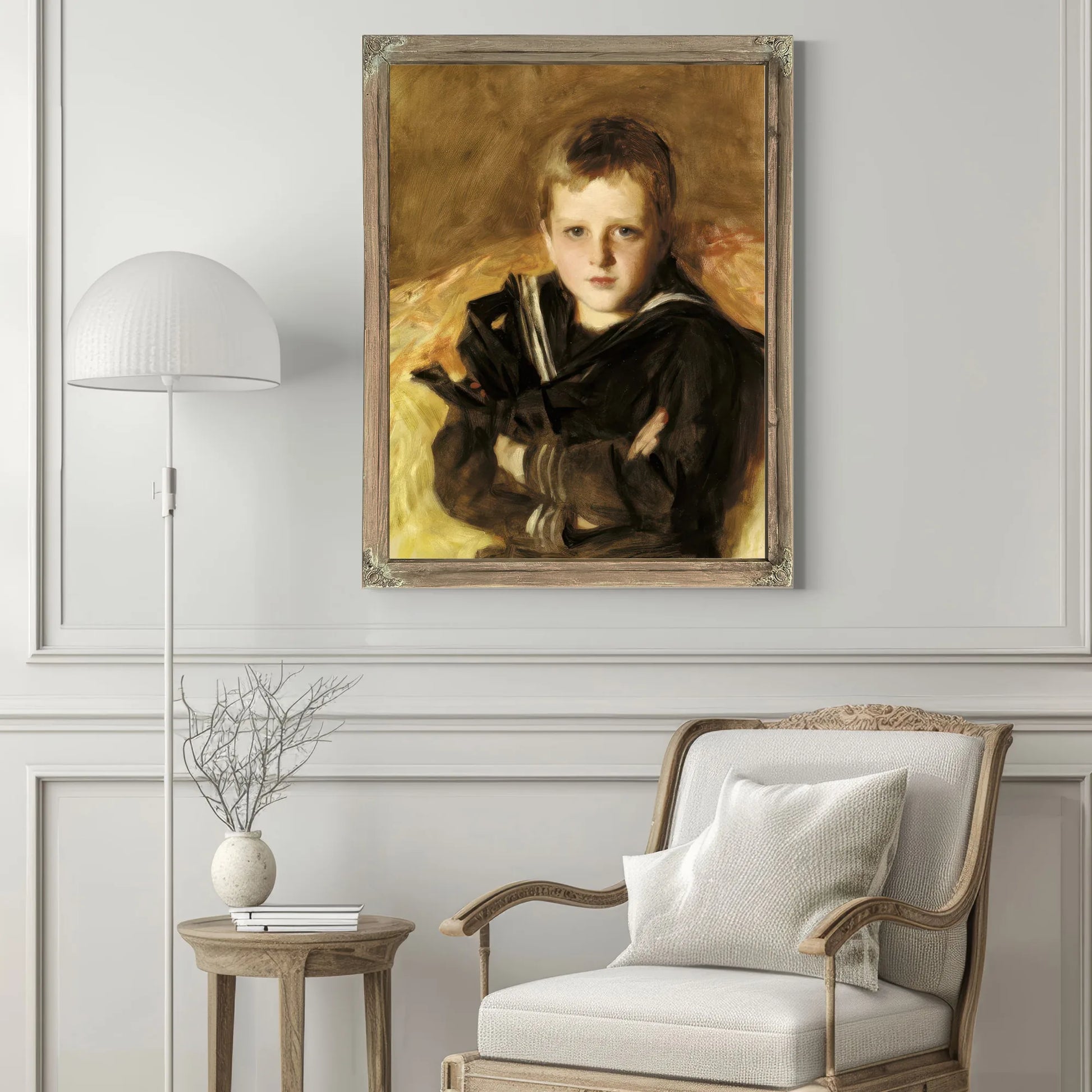 Portrait Of Caspar Goodrich By John Singer Sargent Fine Art Print