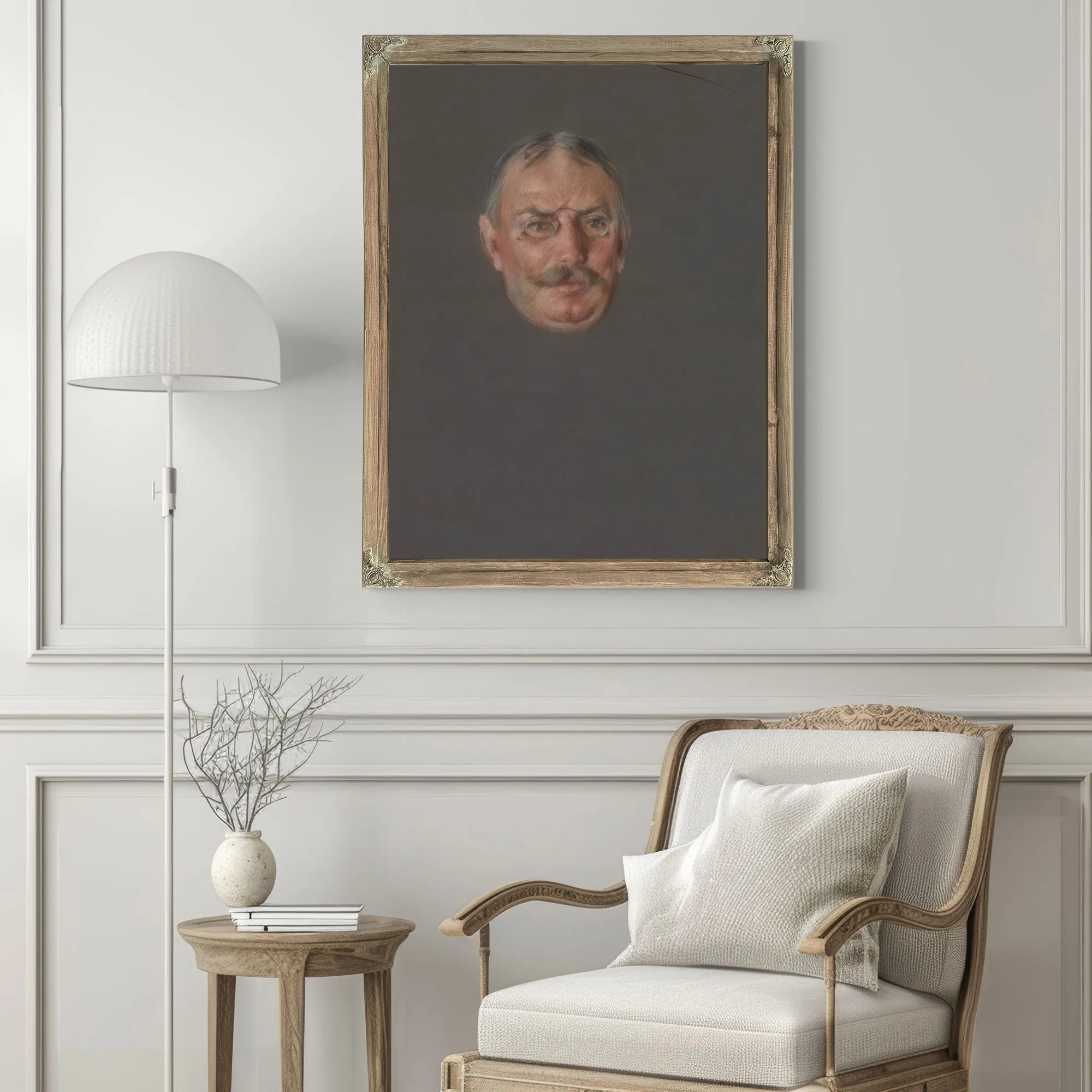 Allan Chesterton By Alice Pike Barney Fine Art Print