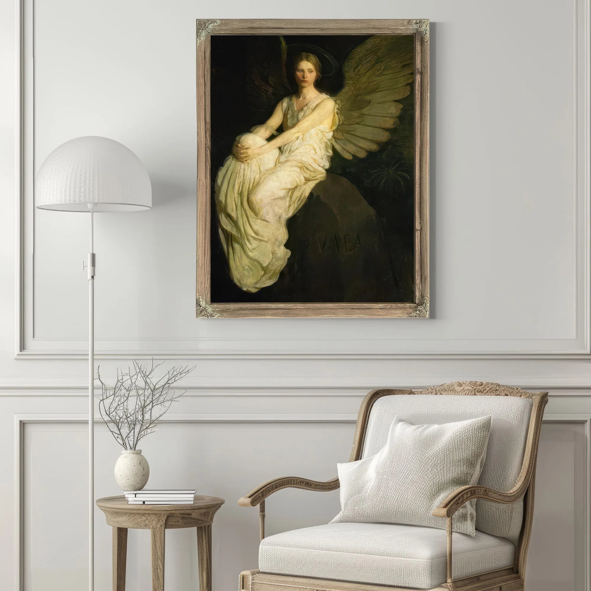 Stevenson Memorial By Abbott Handerson Thayer Fine Art Print