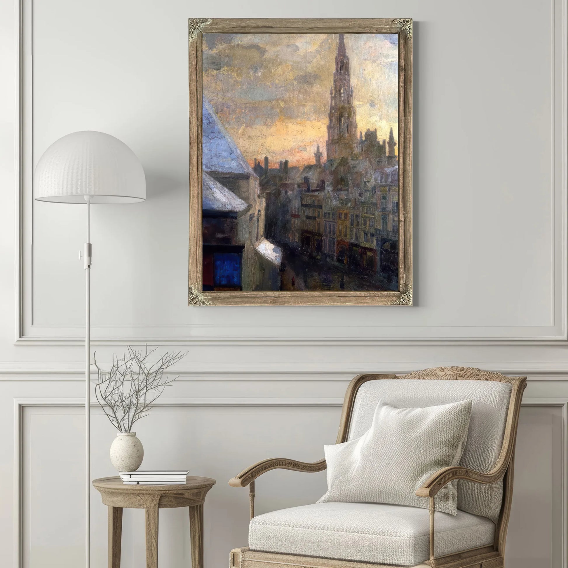 Brussels Town Hall By James Ensor Fine Art Print