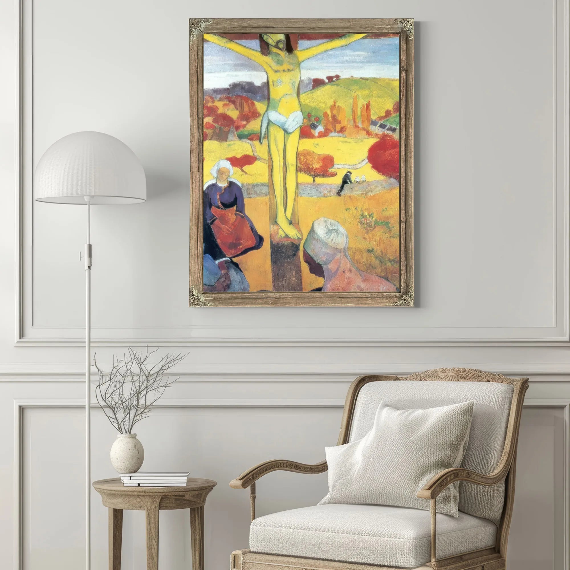 The Yellow Christ by Paul Gauguin Fine Art Print