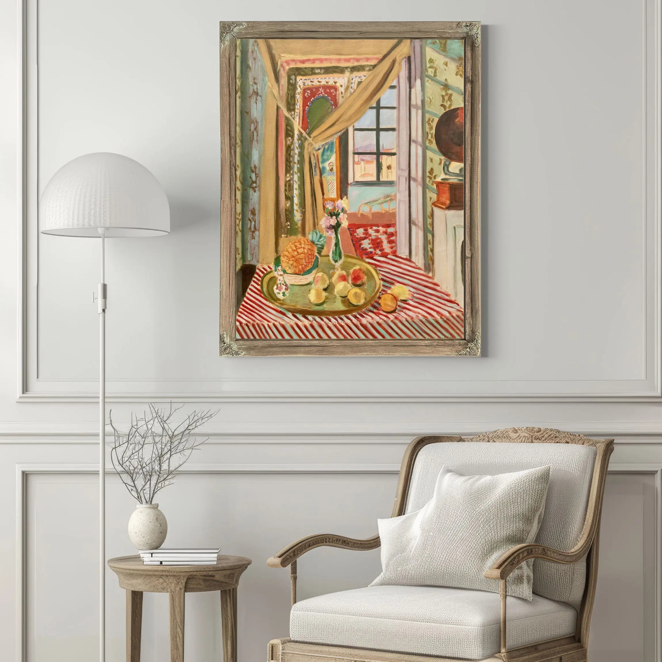 Interior With An Egyptian Curtain 1 by Henri Matisse
