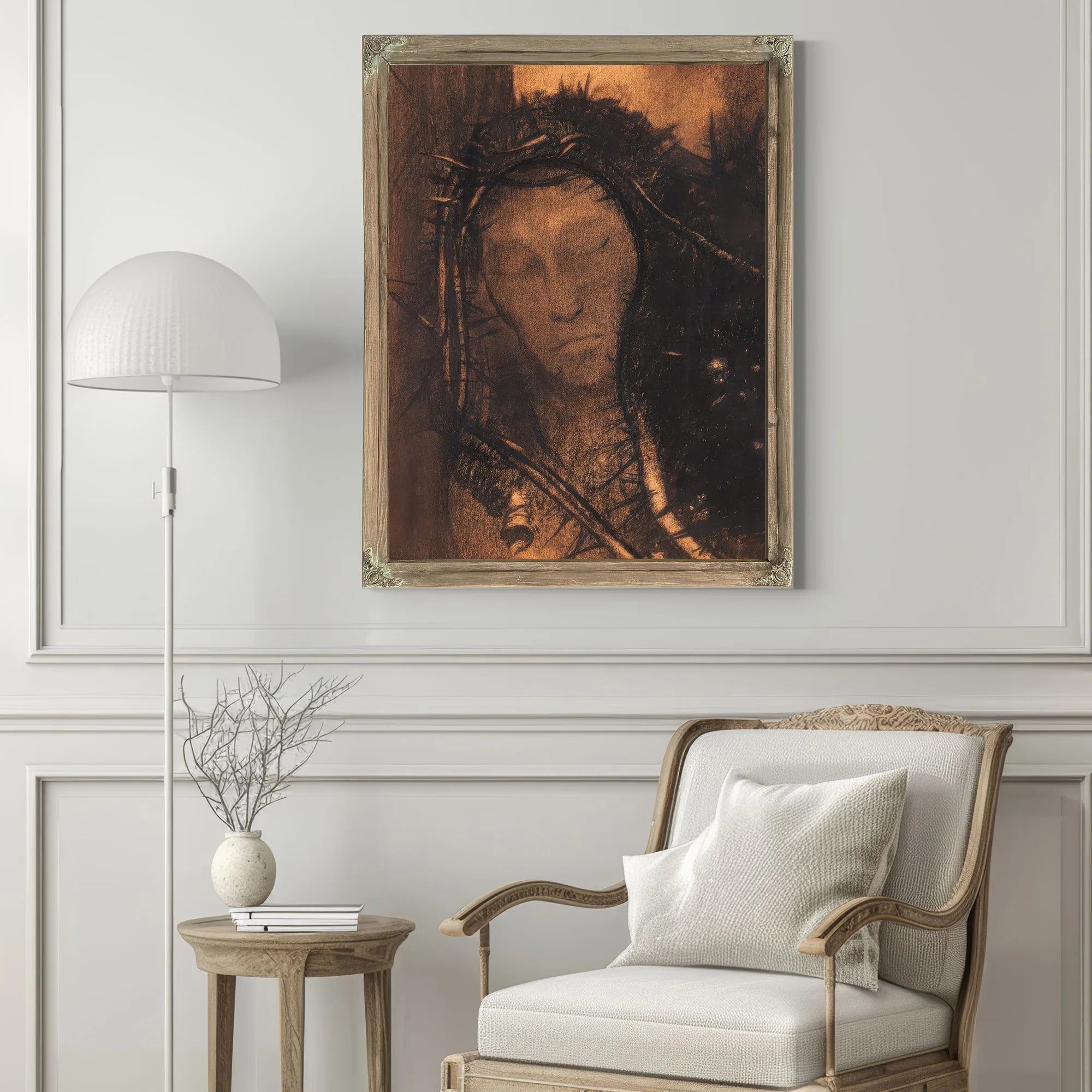 Christ by Odilon Redon Fine Art Print