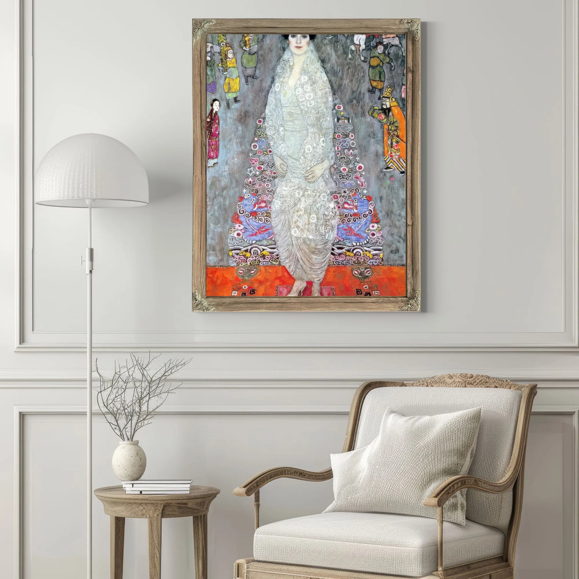 Portrait Of Elisabeth Bachofen Echt By Gustav Klimt Fine Art Print