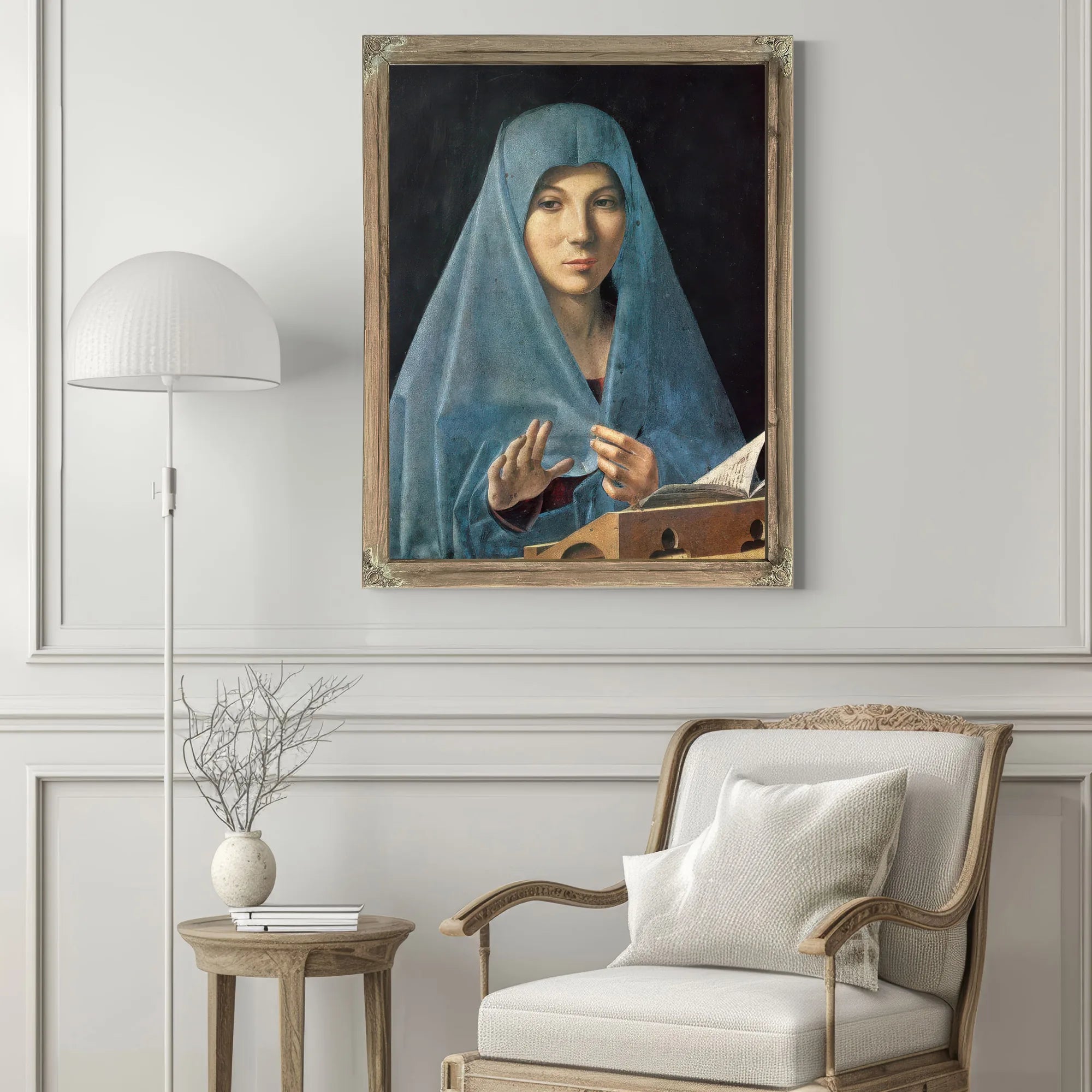 Annunciation By Antonello Da Messina Fine Art Print