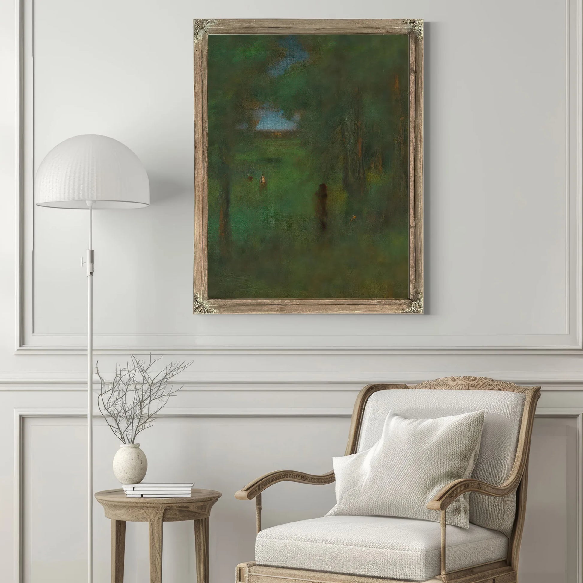 In A Shady Nook By George Inness Fine Art Print