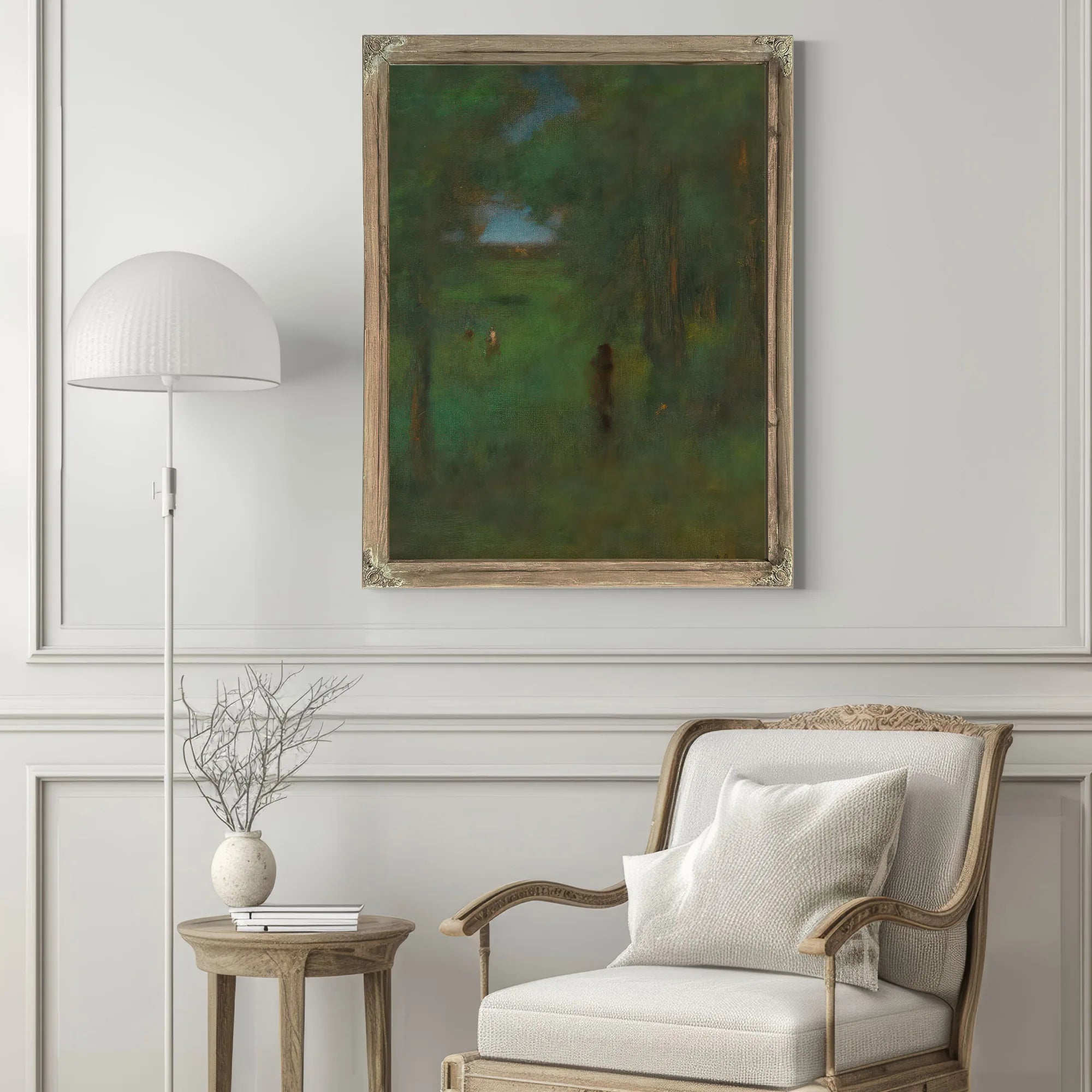 In A Shady Nook By George Inness Fine Art Print