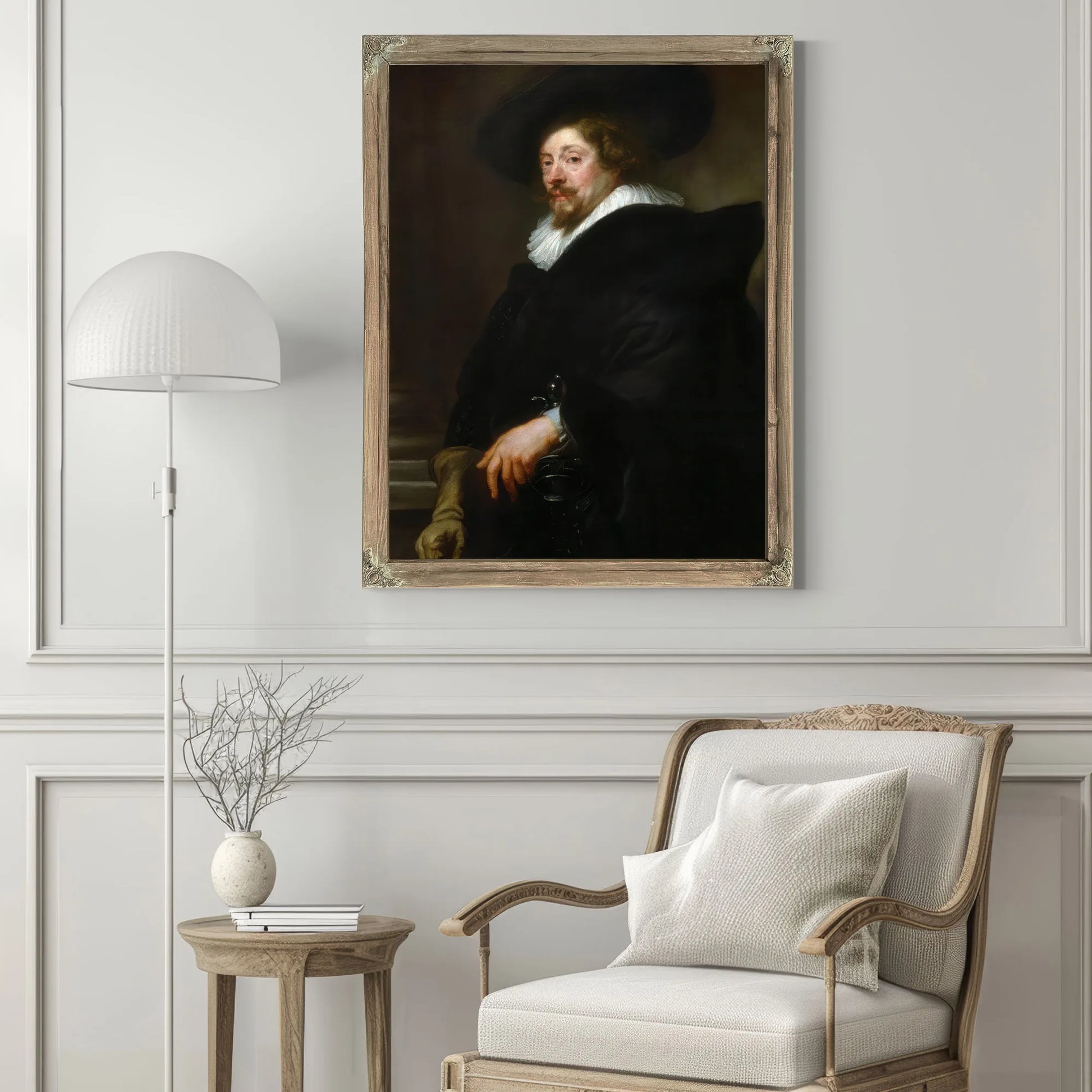 Self Portrait By Peter Paul Rubens Fine Art Print
