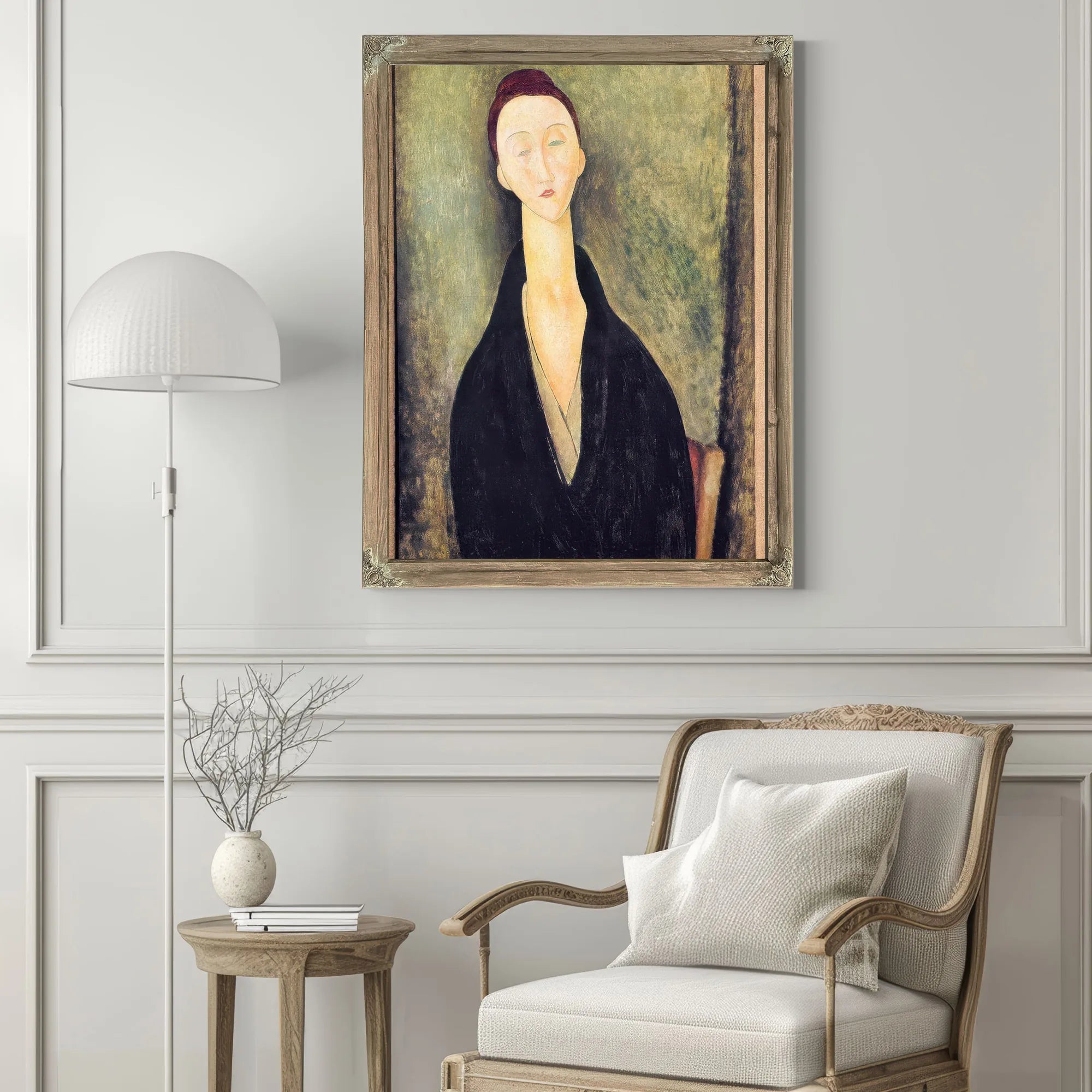 Madame Hanka Zborowska By Amedeo Modigliani Fine Art Print