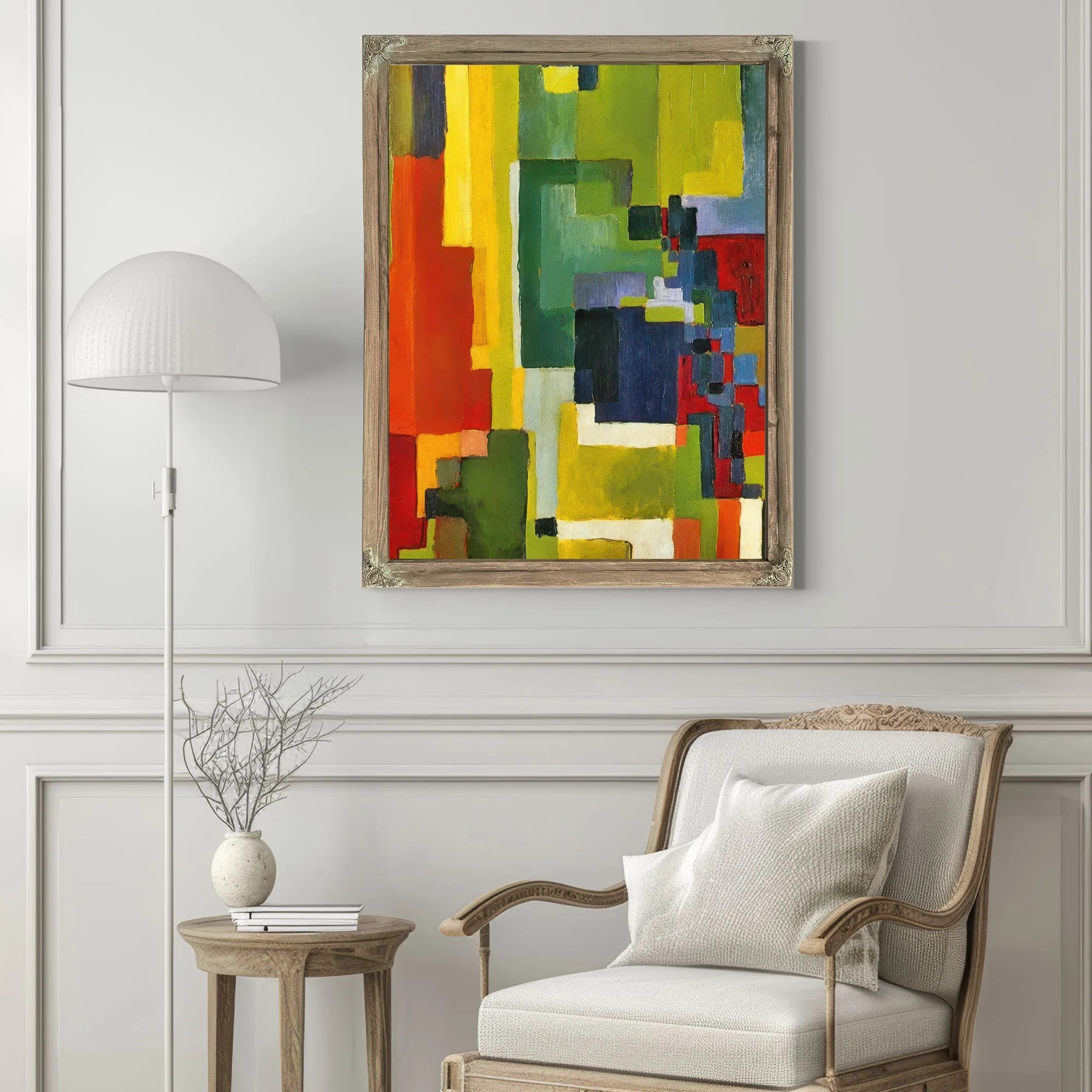 Coloured Forms Ii By August Macke Fine Art Print