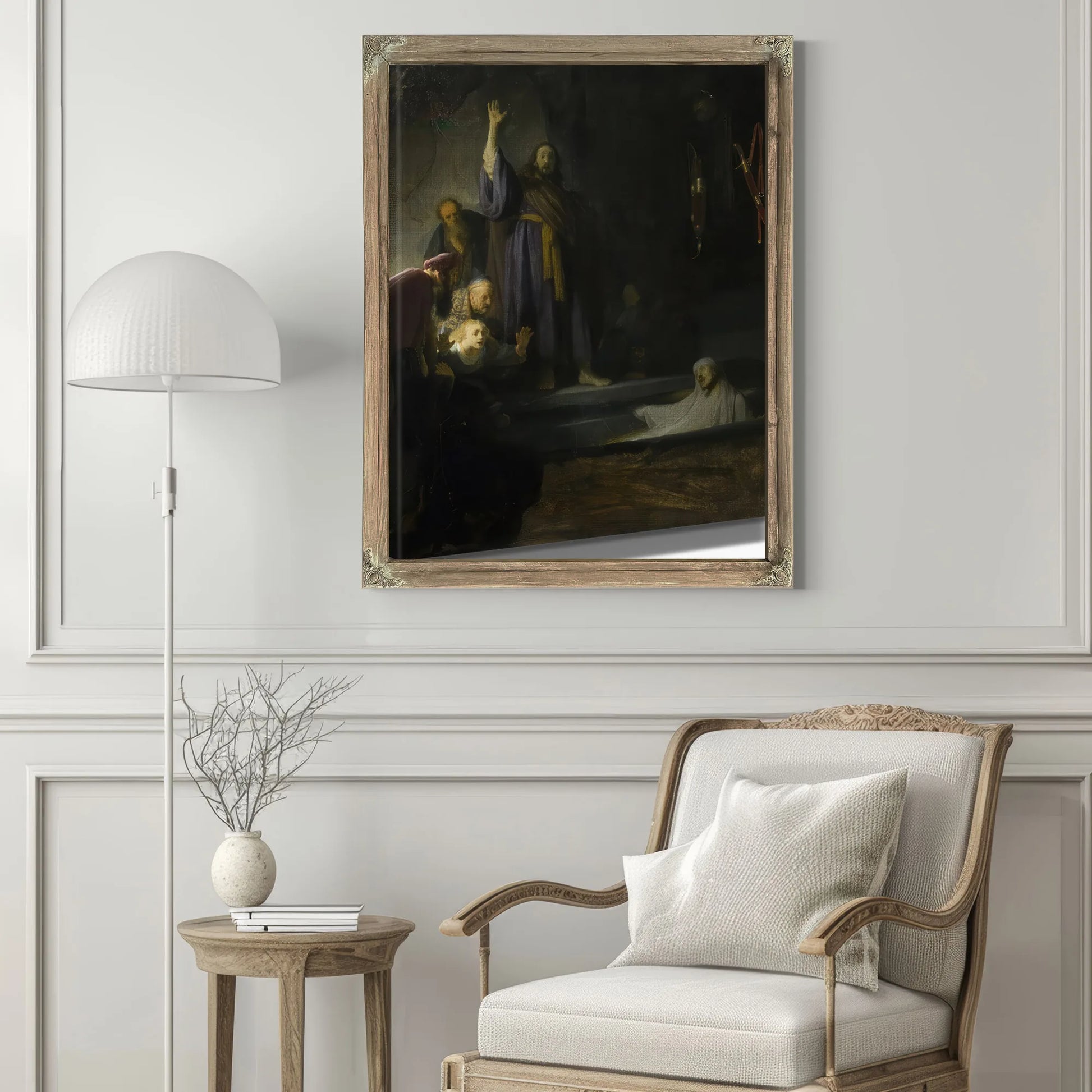 The Raising Of Lazarus By Rembrandt Fine Art Print