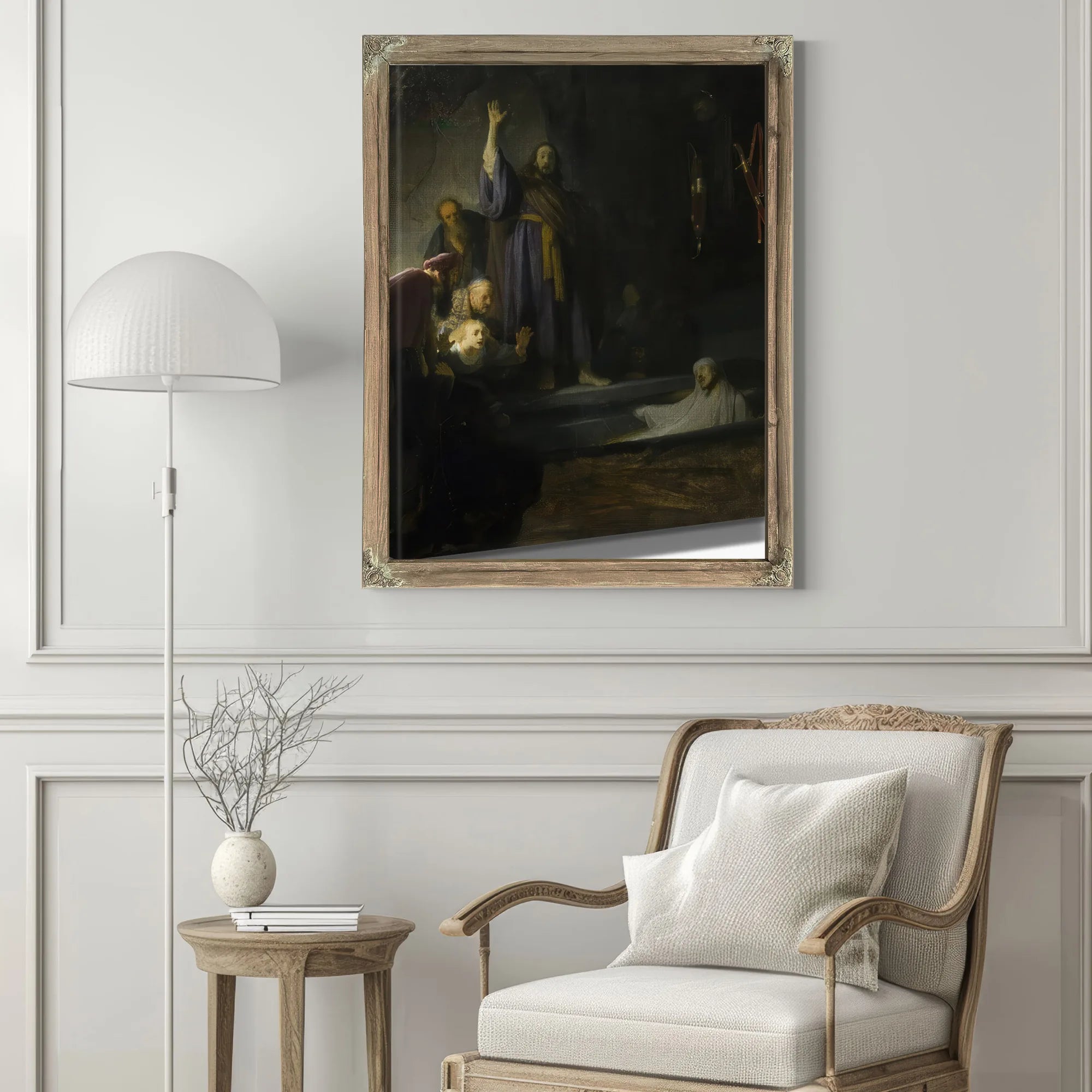 The Raising Of Lazarus By Rembrandt Fine Art Print