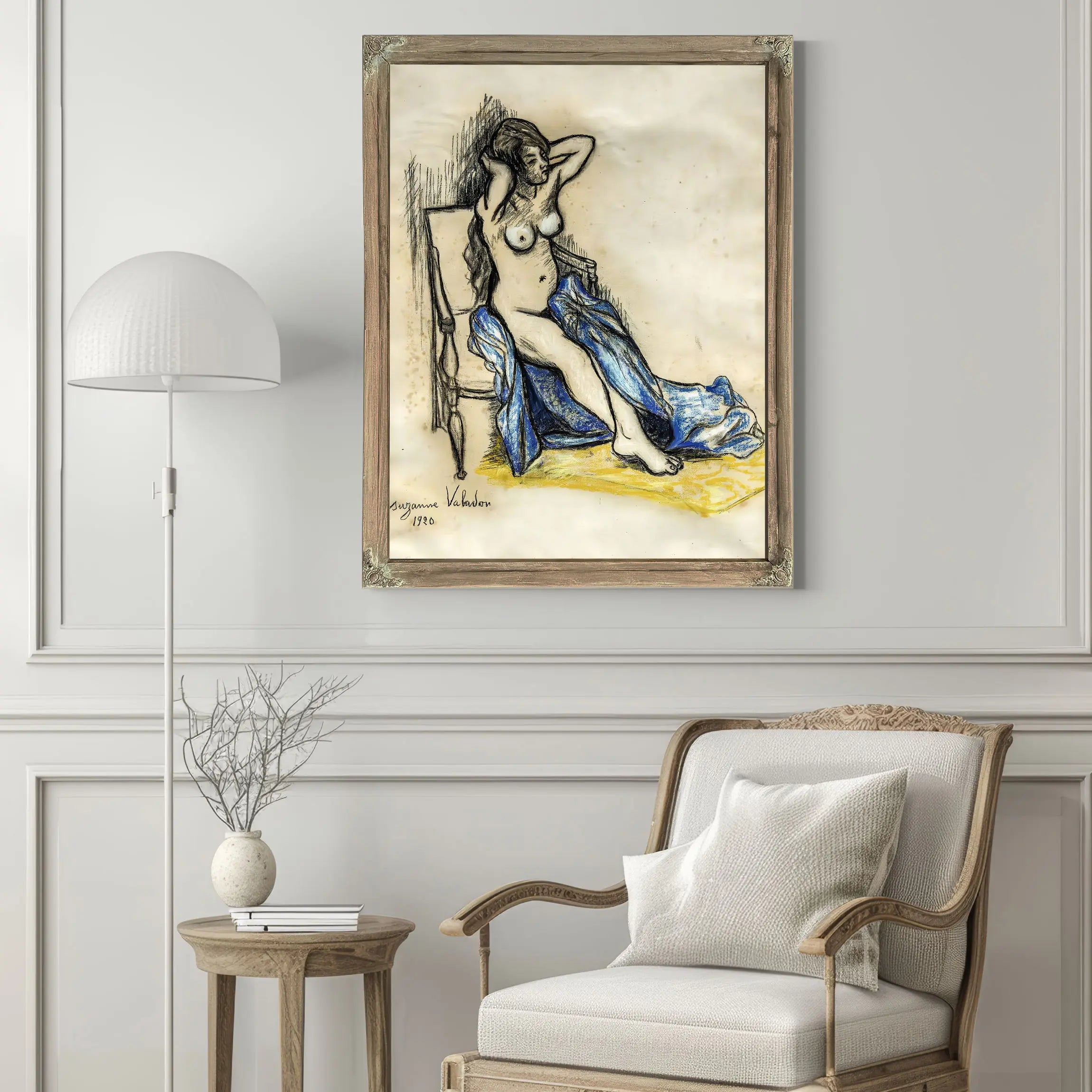Sitting Naked by Suzanne Valadon