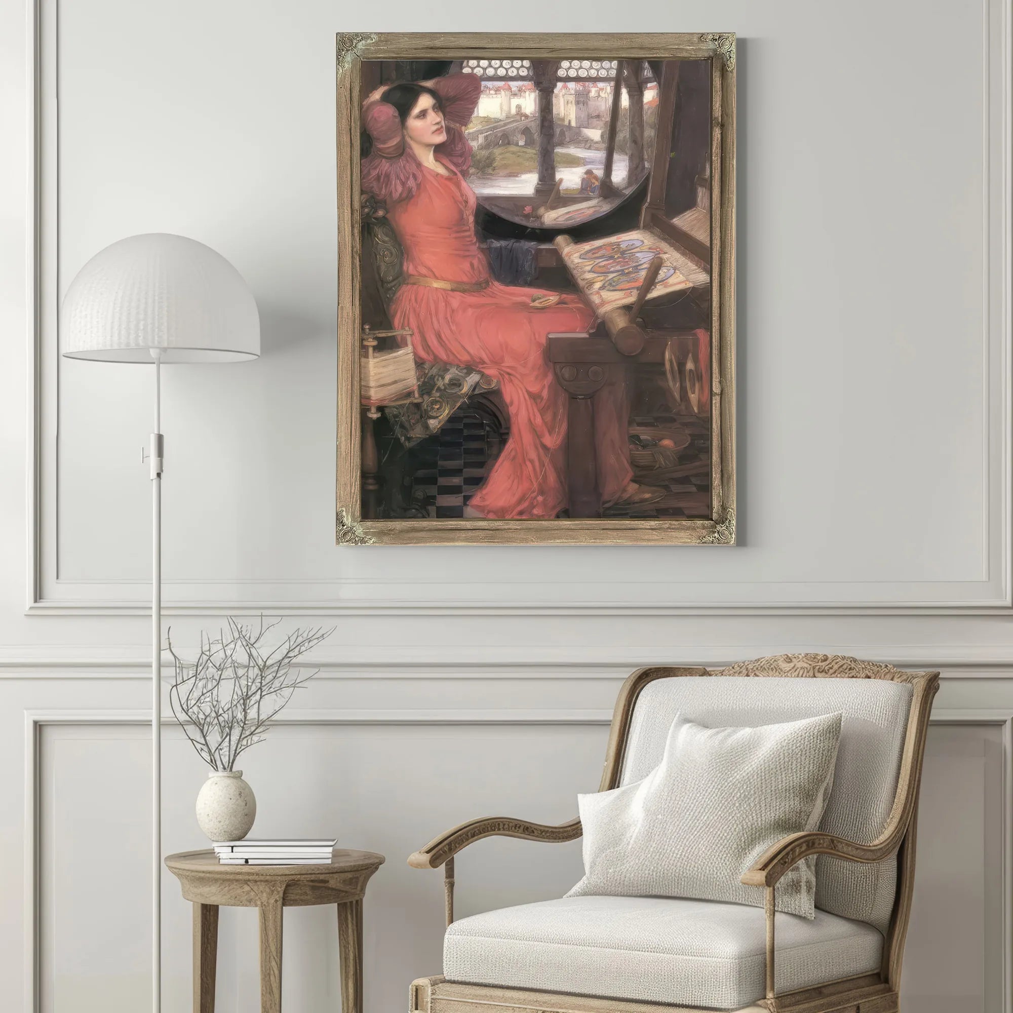I Am Half Sick Of Shadows By John Waterhouse Fine Art Print