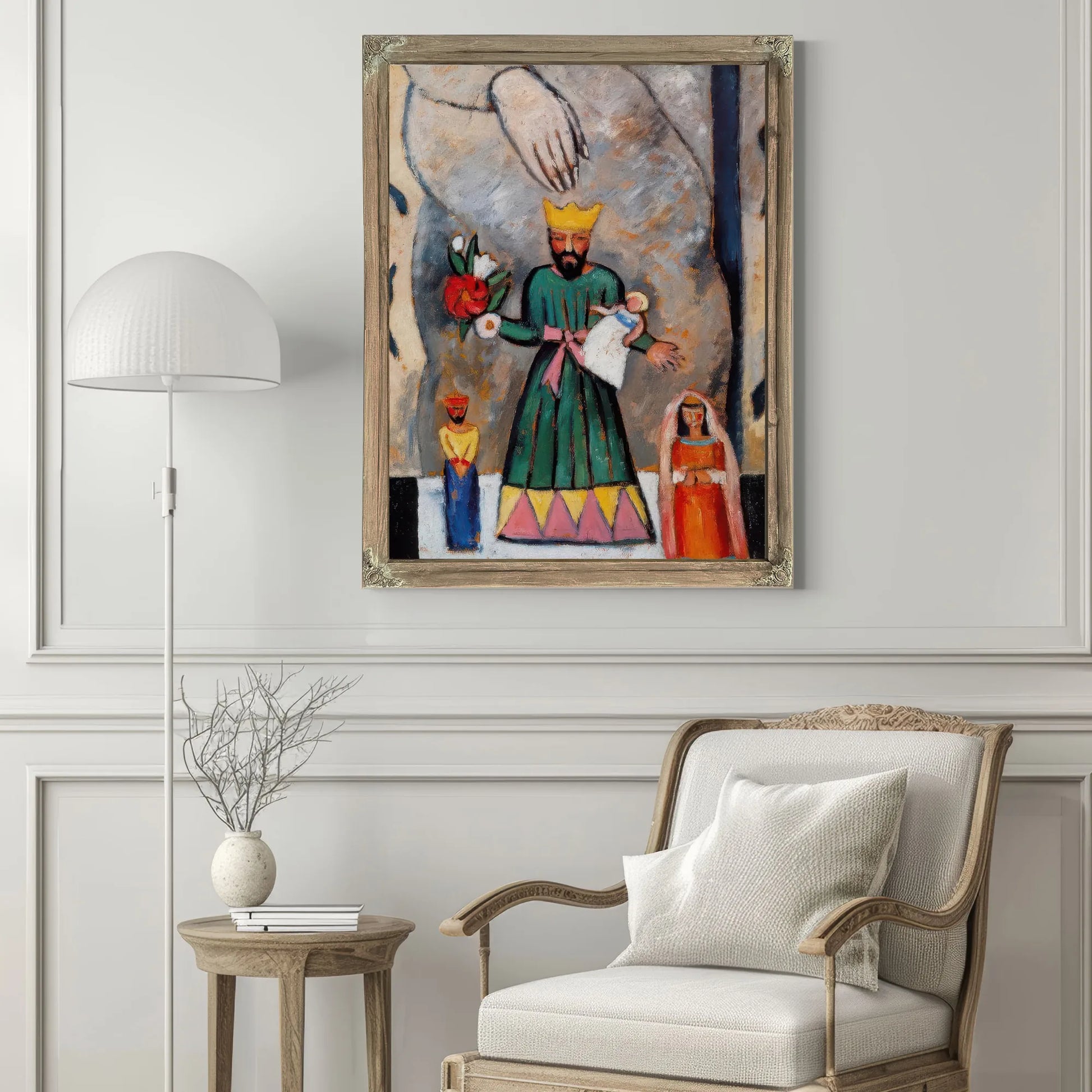 Santos New Mexico By Marsden Hartley Fine Art Print