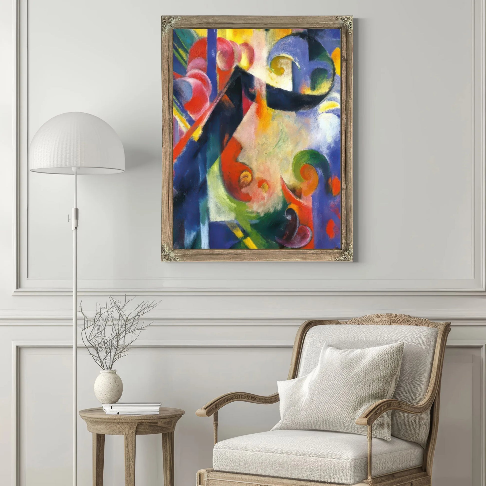 Broken Forms By Franz Marc Fine Art Print