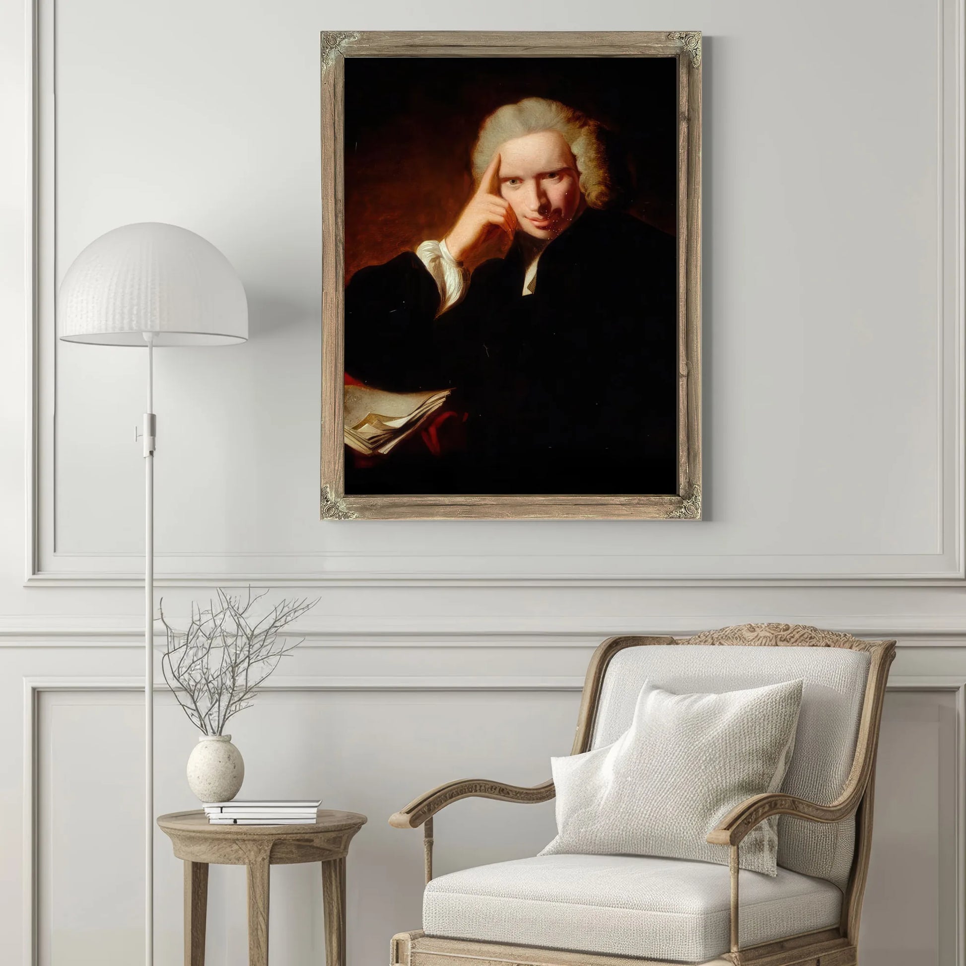 Laurence Sterne (After Joshua Reynolds) By William Etty Fine Art Print
