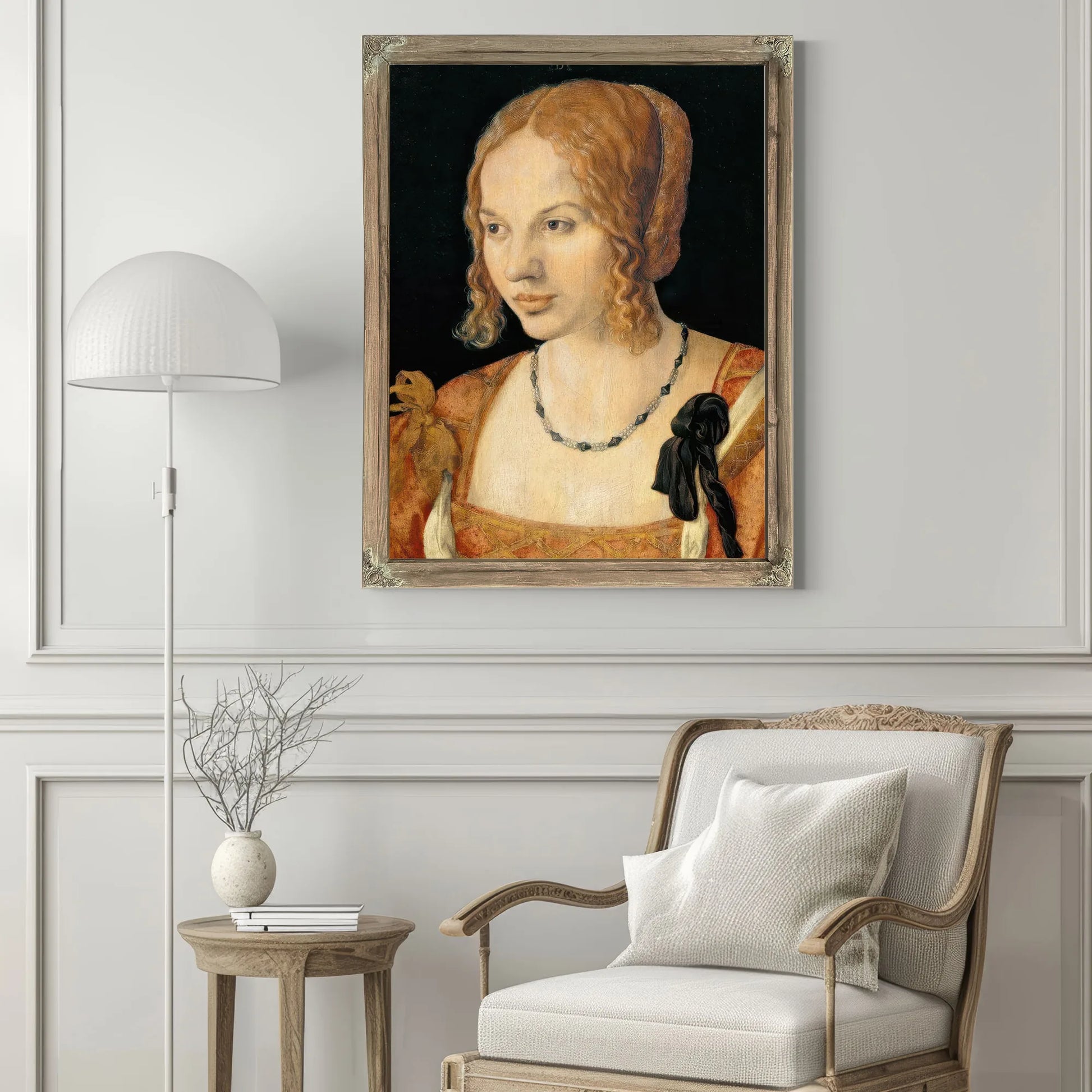 Portrait Of A Young Venetian Woman 1505 By Albrecht Durer Fine Art Print