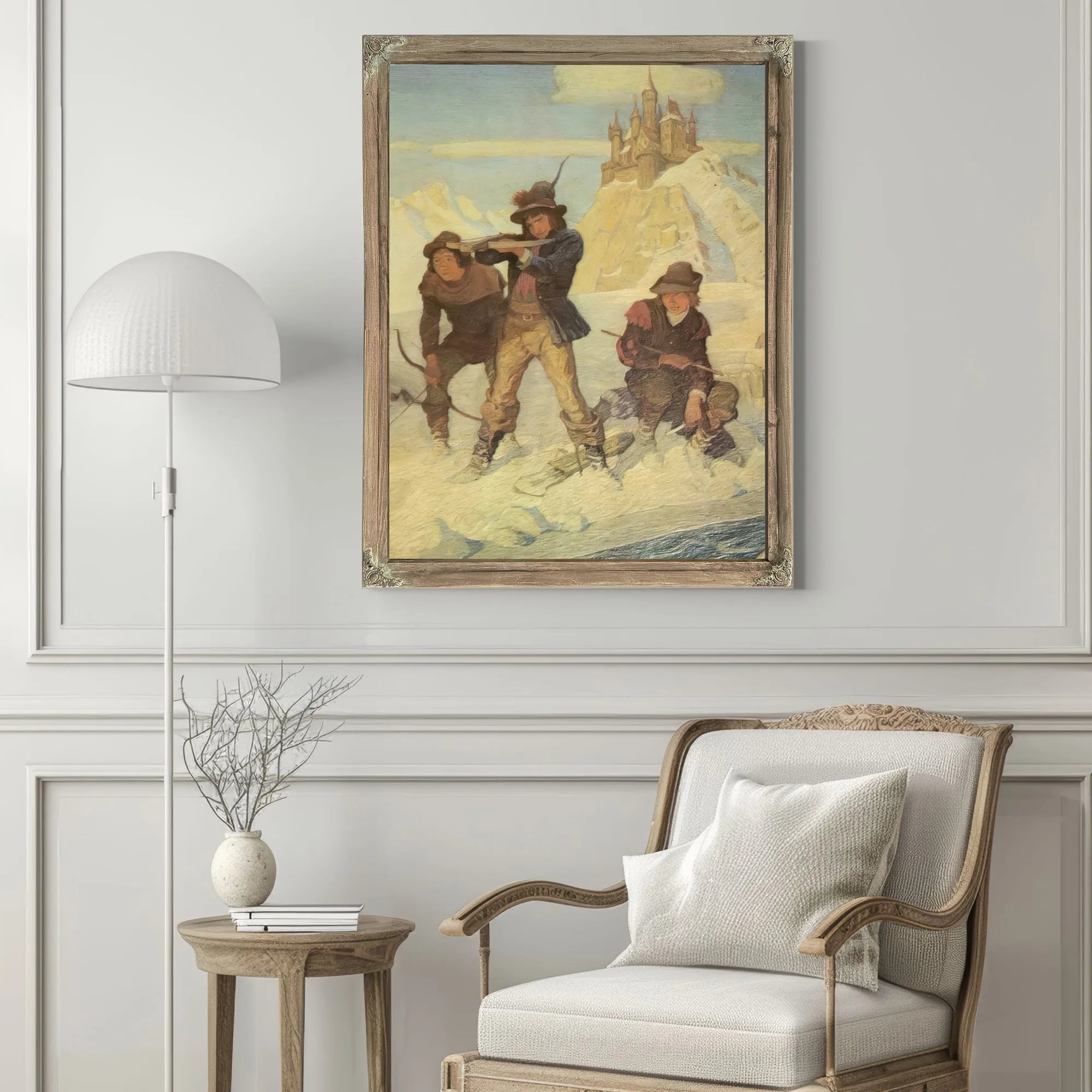 Eseldorf Was A Paradise For Us Boys By NC Wyeth Fine Art Print