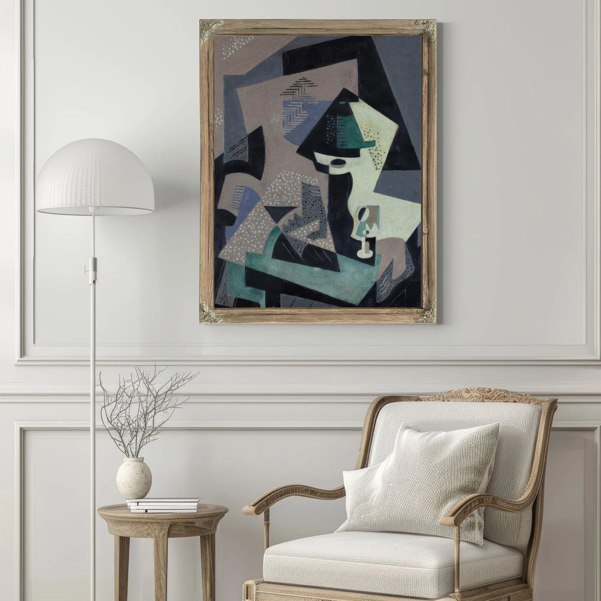 Still Life With Green Lamp 1917 1 By Maria Blanchard Fine Art Print