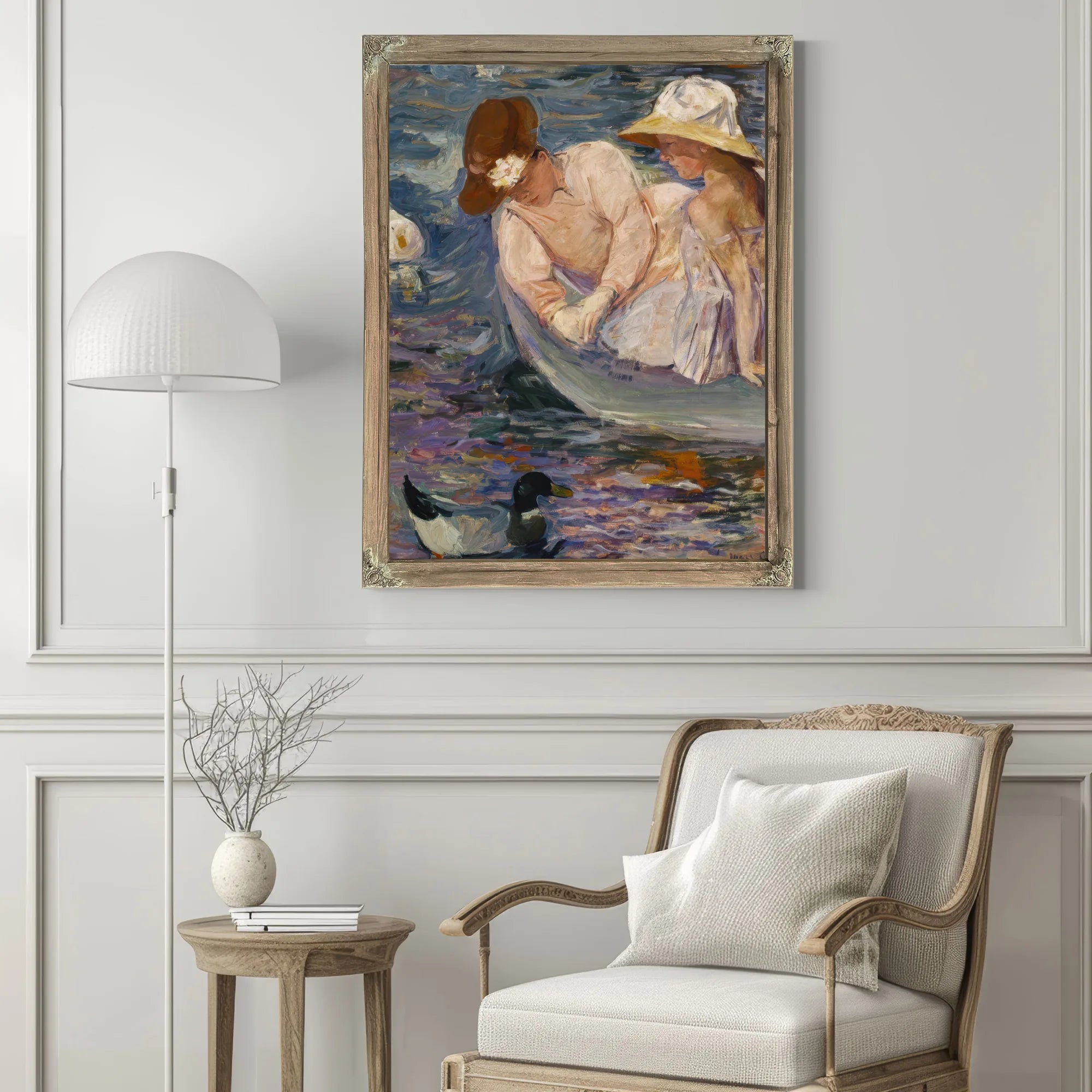 Summertime By Mary Cassatt Fine Art Print