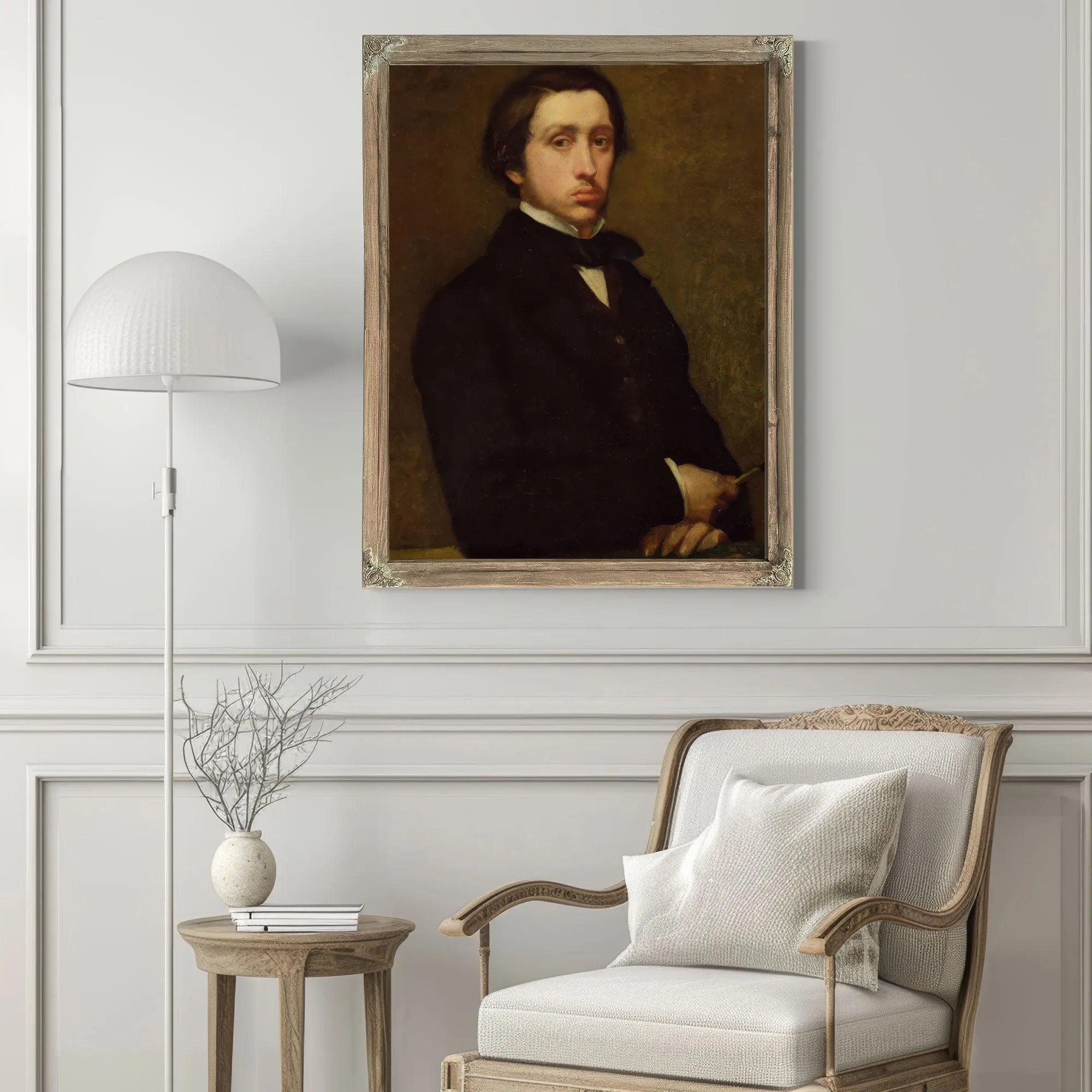 Self Portrait 1 By Edgar Degas Fine Art Print
