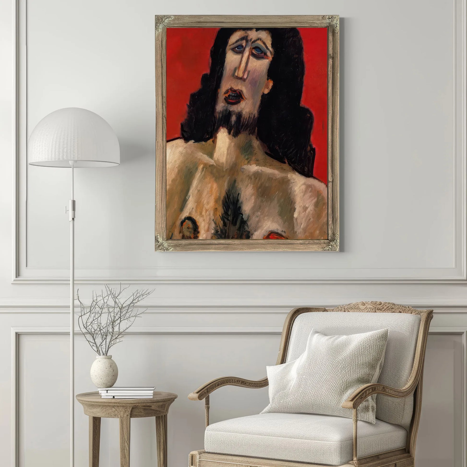 Christ By Marsden Hartley Fine Art Print