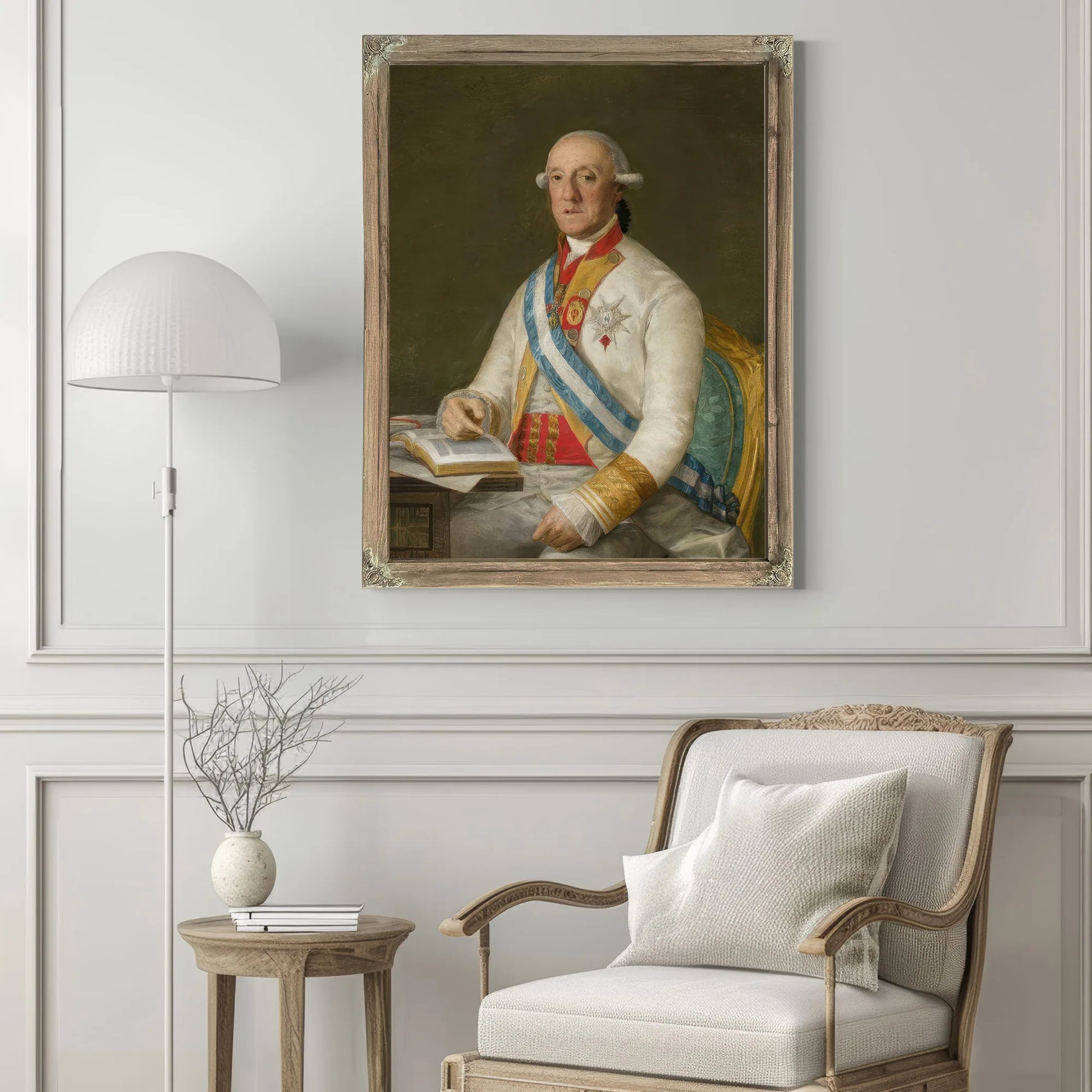 Vicente Maria De Vera De Aragon Duque De La Roca By Francisco De Goya Fine Art Print