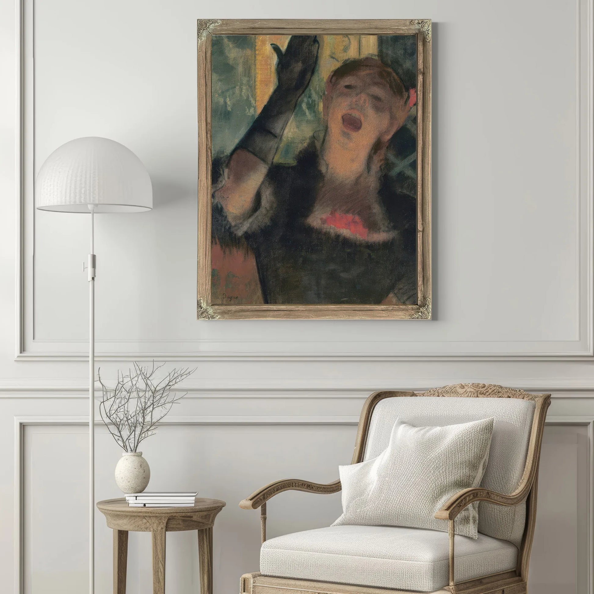 Cafe Singer By Edgar Degas Fine Art Print