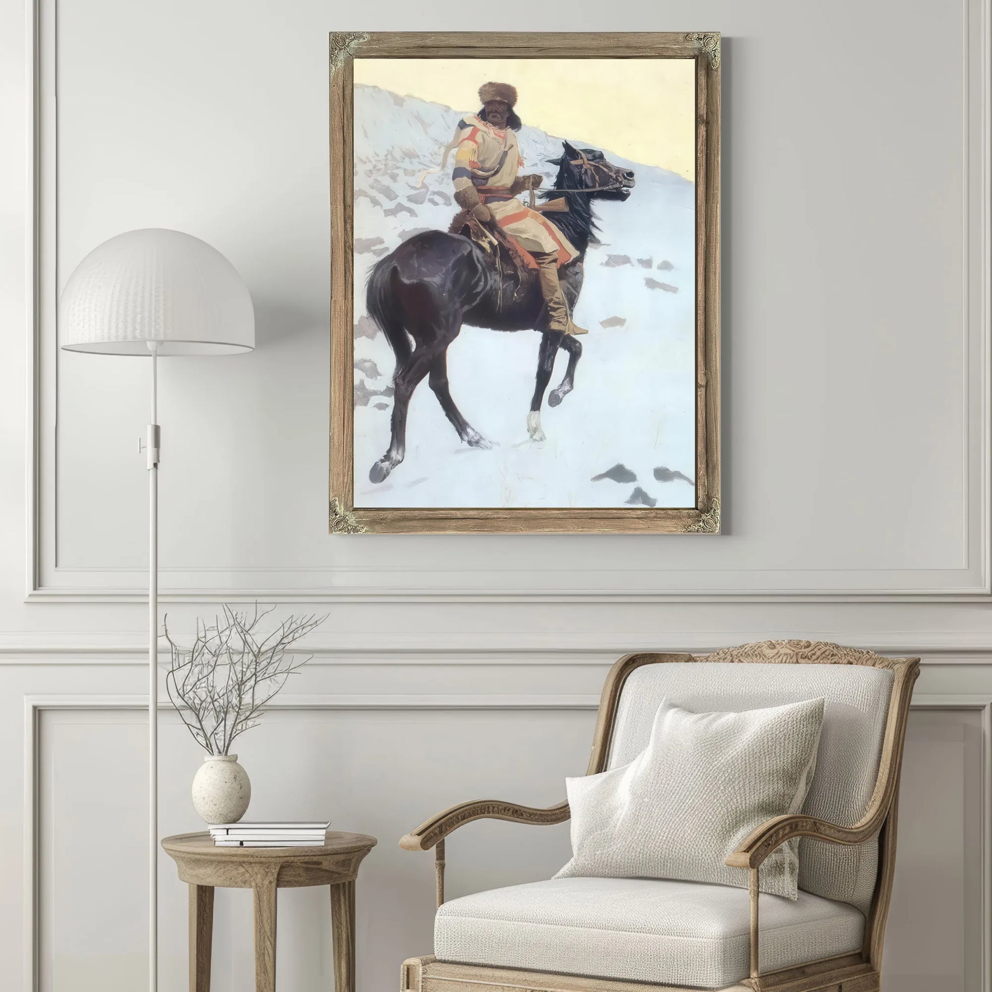 The Half Breed By Frederic Remington Fine Art Print