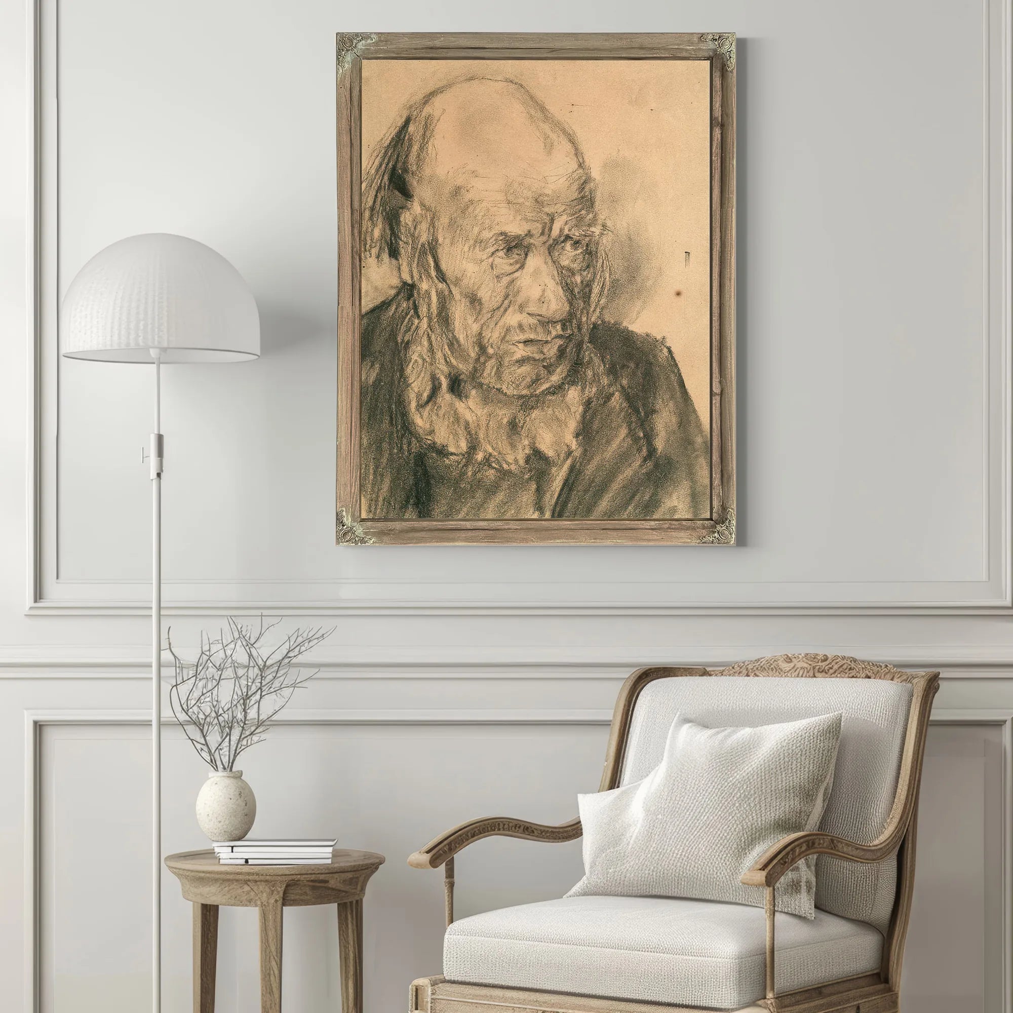 Portrait Of A Man By Nicolai Astrup Fine Art Print
