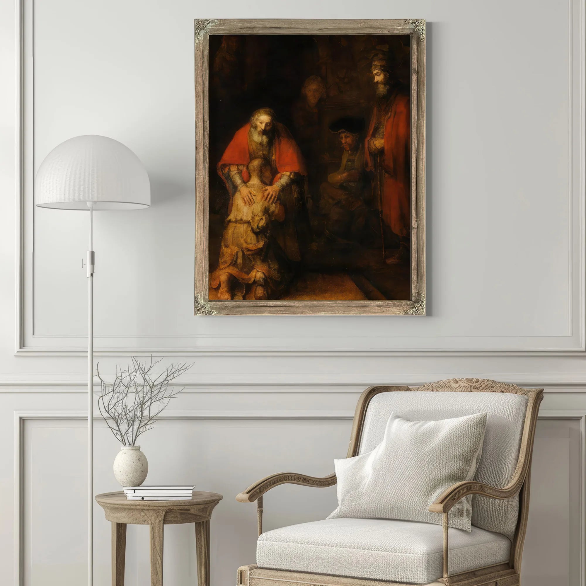 Return Of The Prodigal Son By Rembrandt Fine Art Print