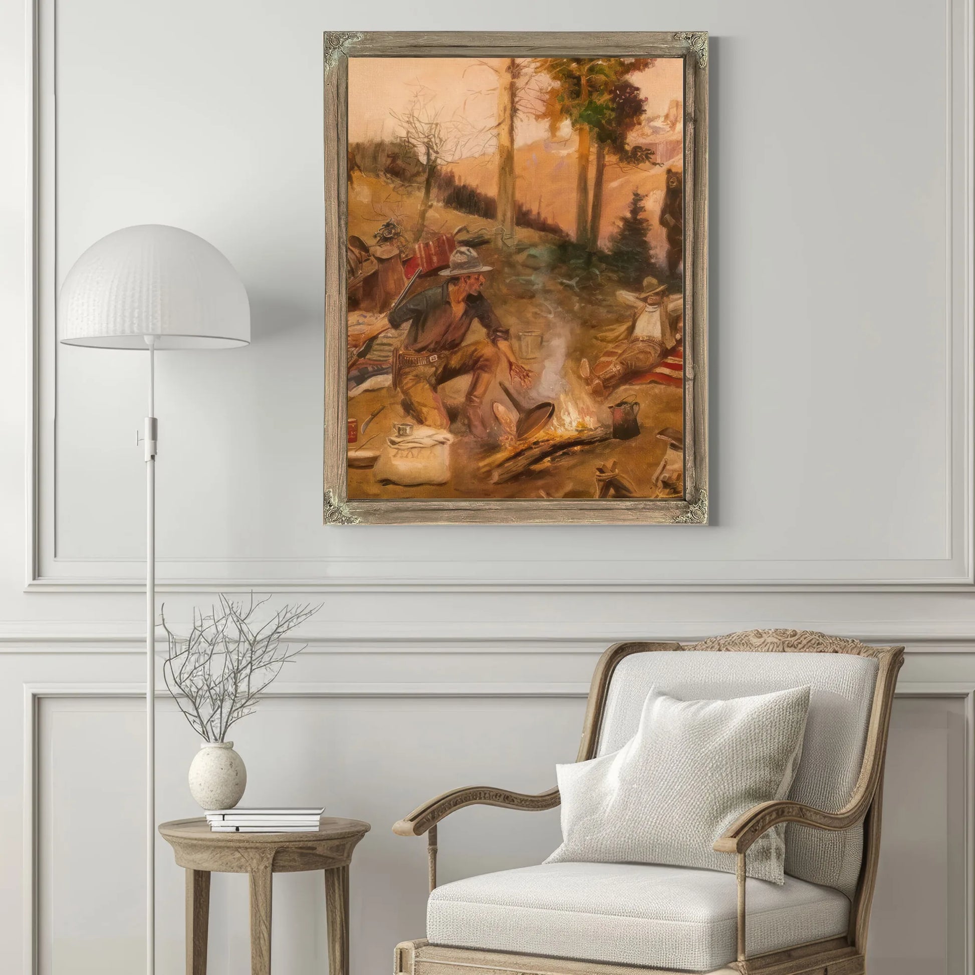 When Ignorance Is Bliss By Charles Marion Russell Fine Art Print
