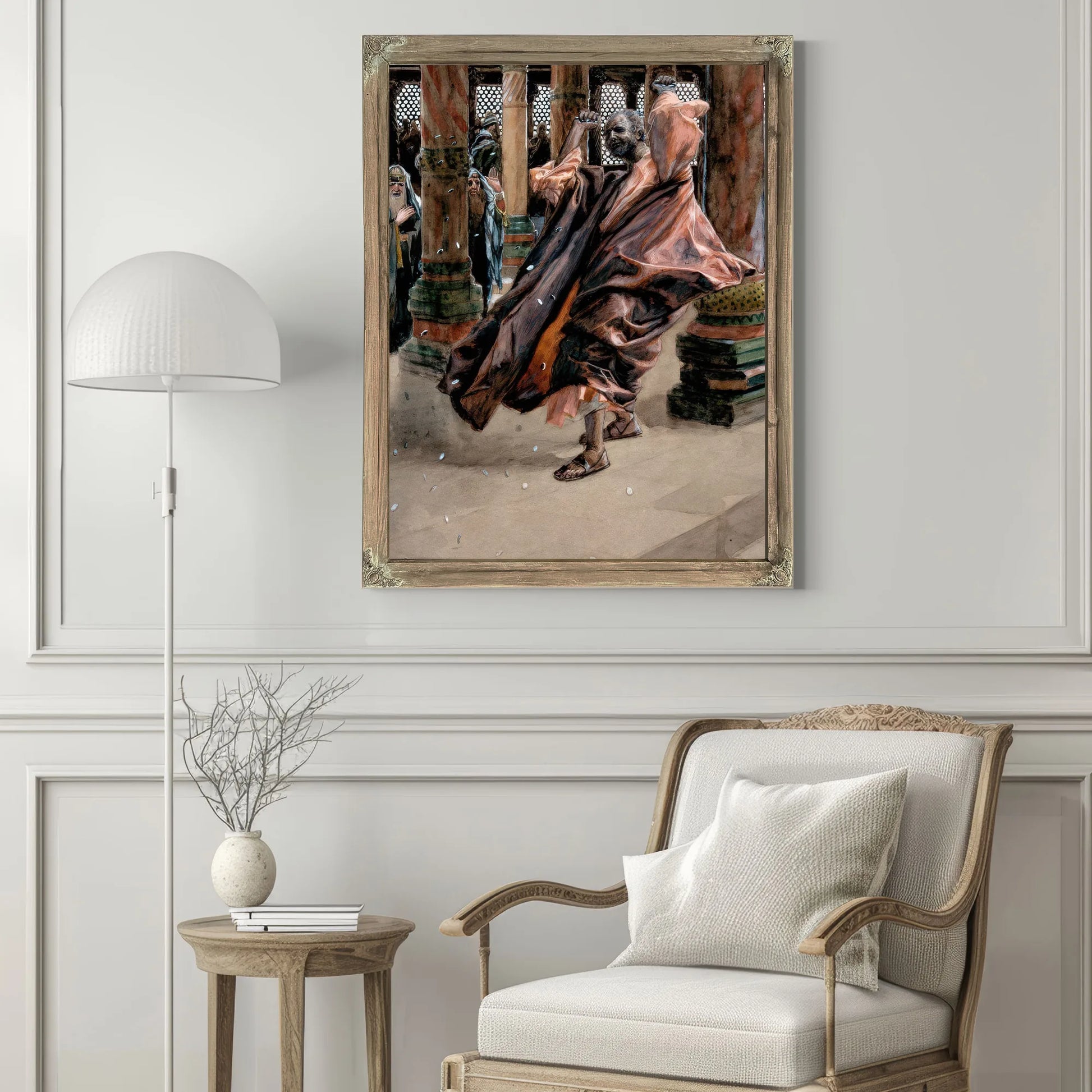 Judas Returns The Money By James Tissot Fine Art Print