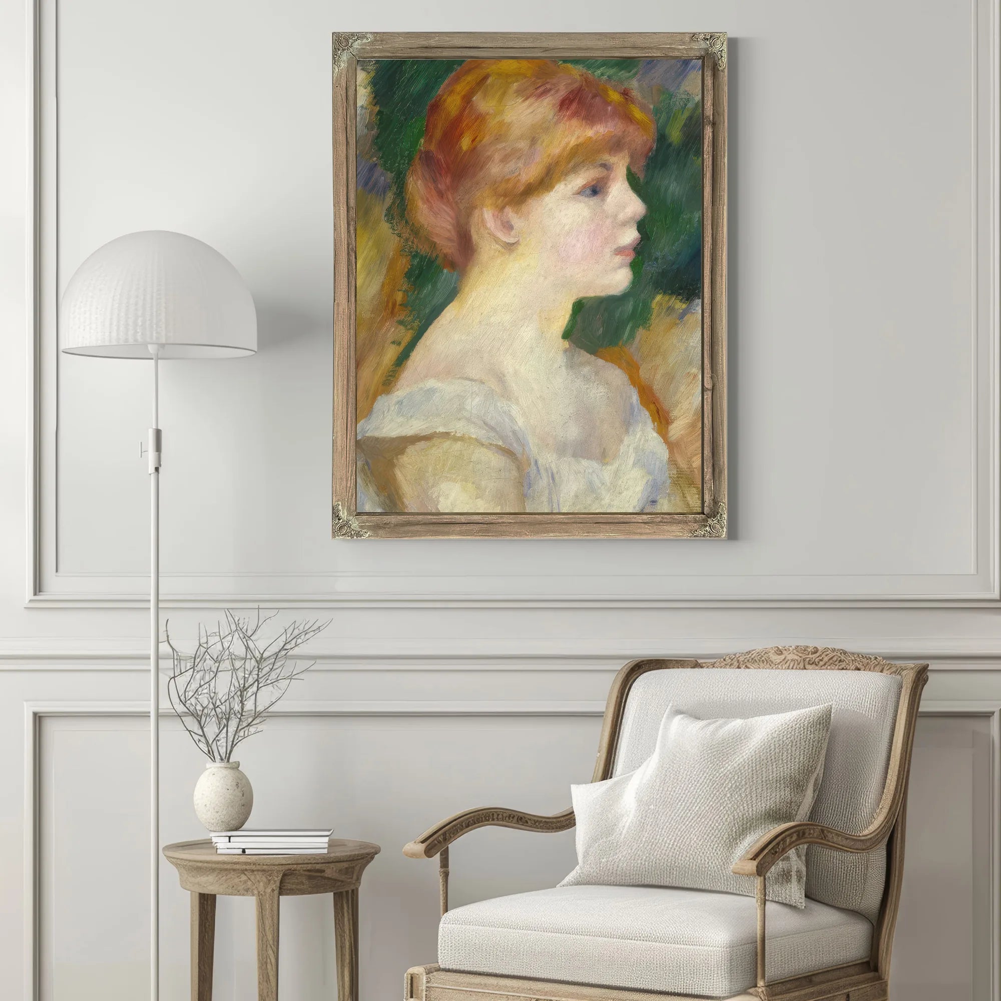 Suzanne Valadon By Pierre Auguste Renoir Fine Art Print