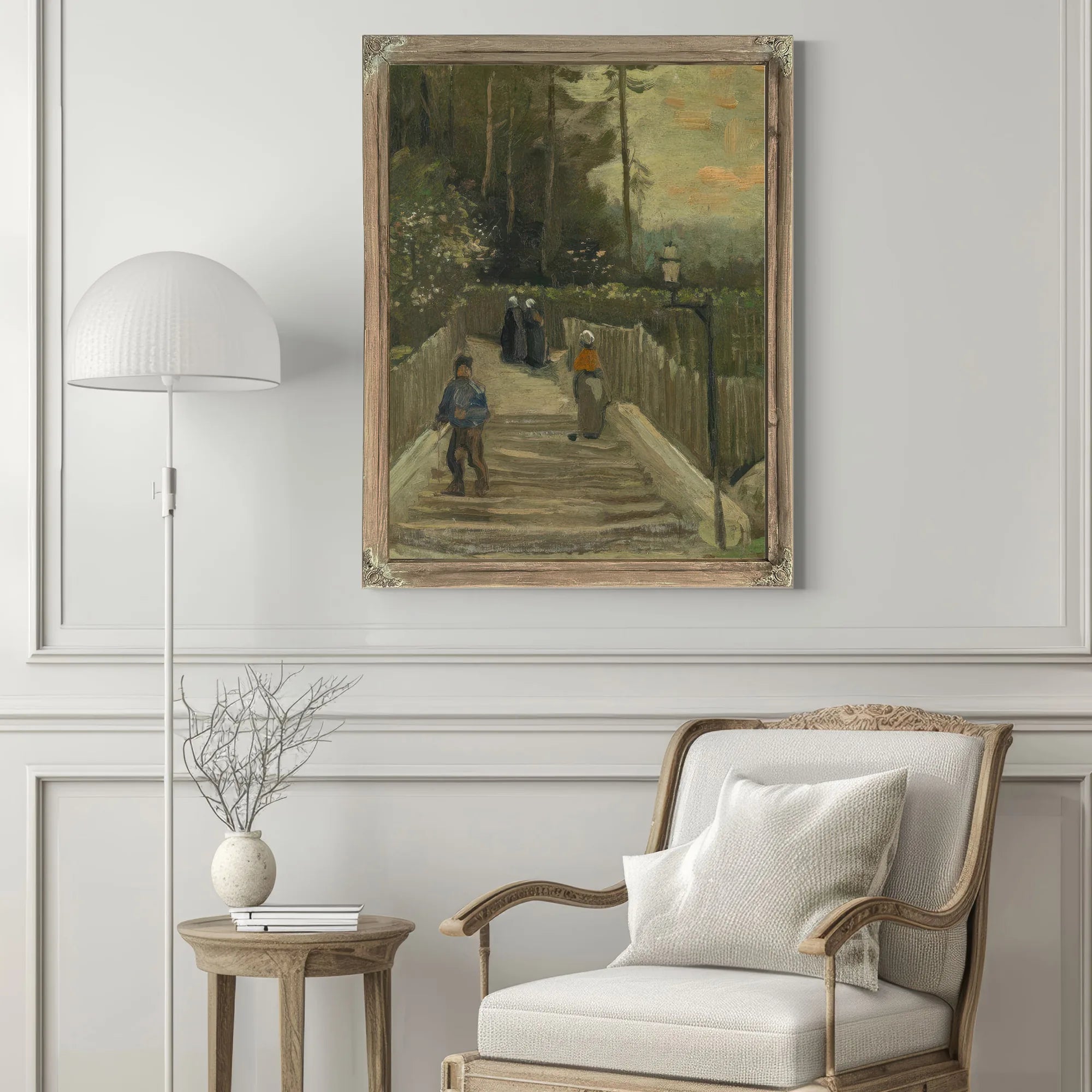 Path In Montmartre By Vincent Van Gogh Fine Art Print