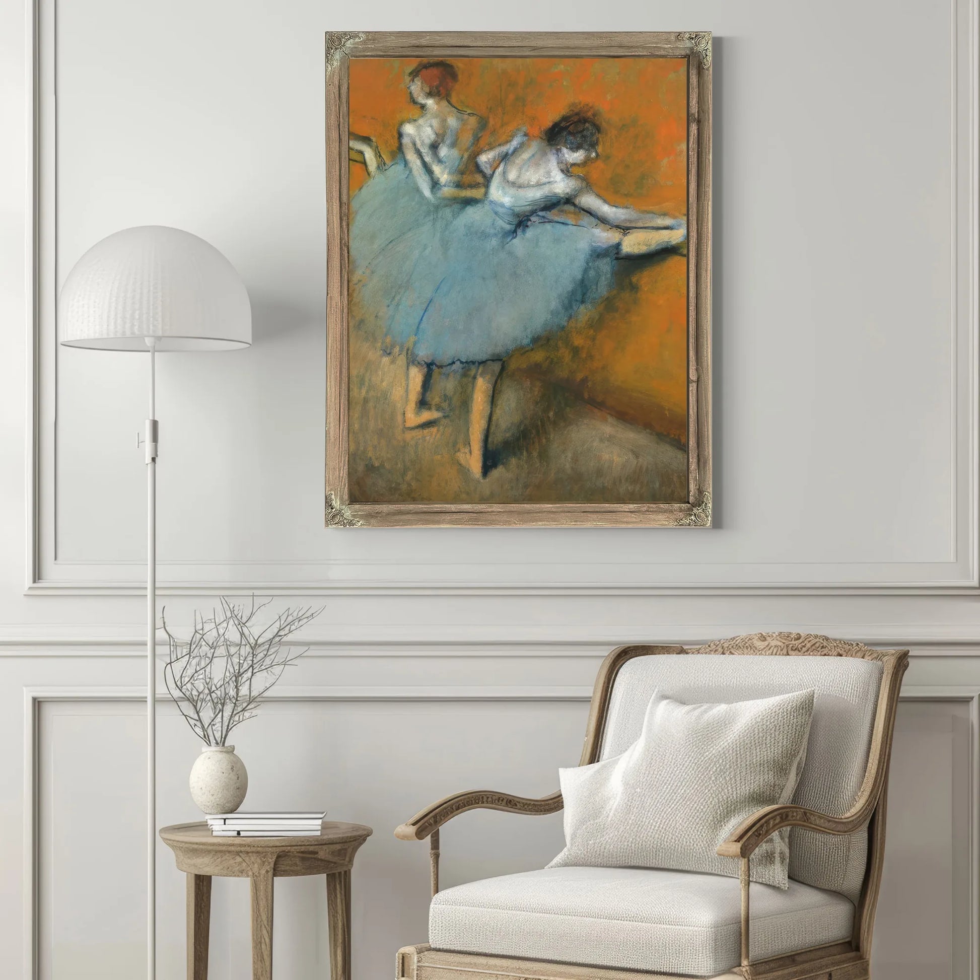 Dancers At The Barre By Edgar Degas Fine Art Print