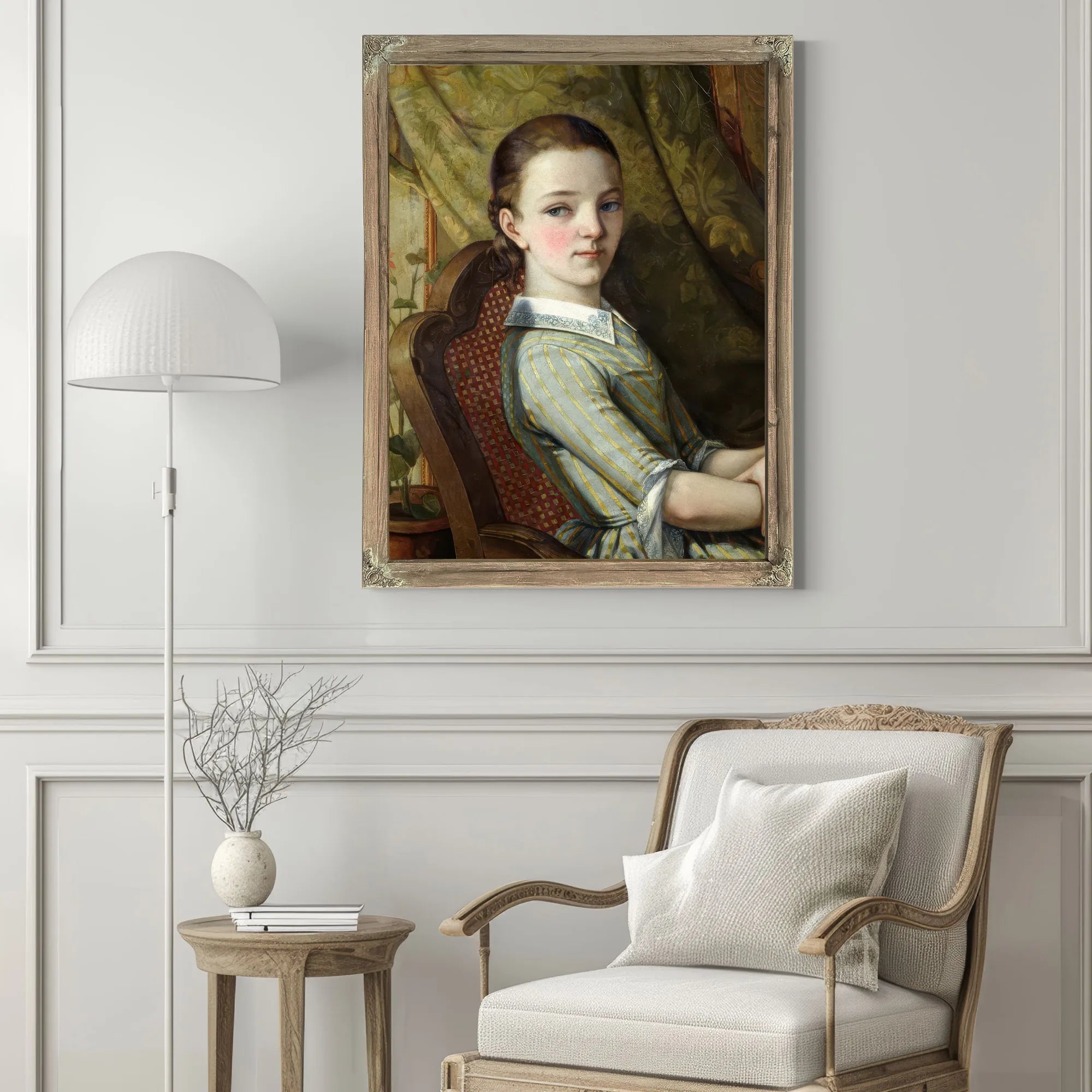 Juliette Courbet (1831 1915) By Jean Desire Gustave Courbet Fine Art Print