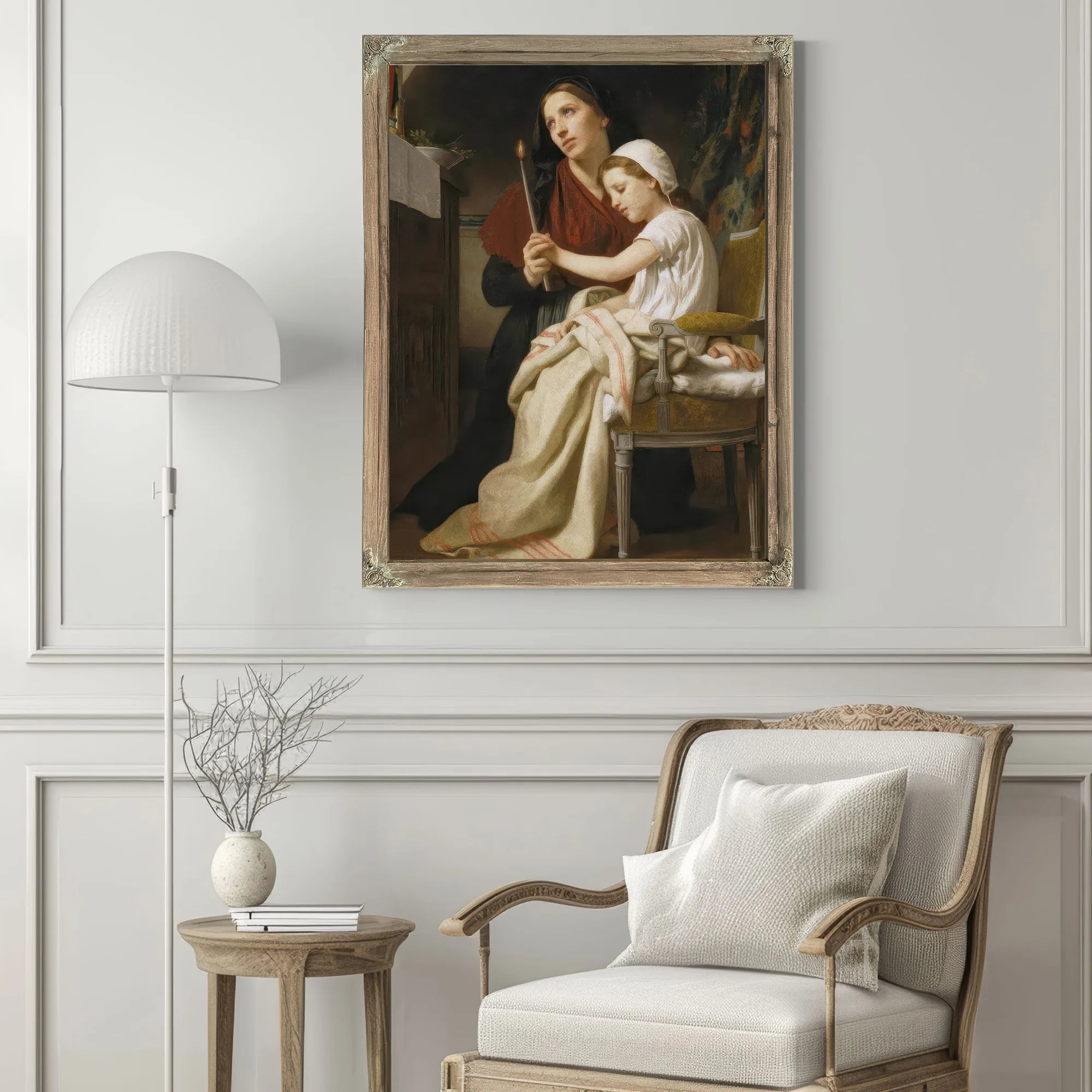The Thank Offering By William Adolphe Bouguereau Fine Art Print