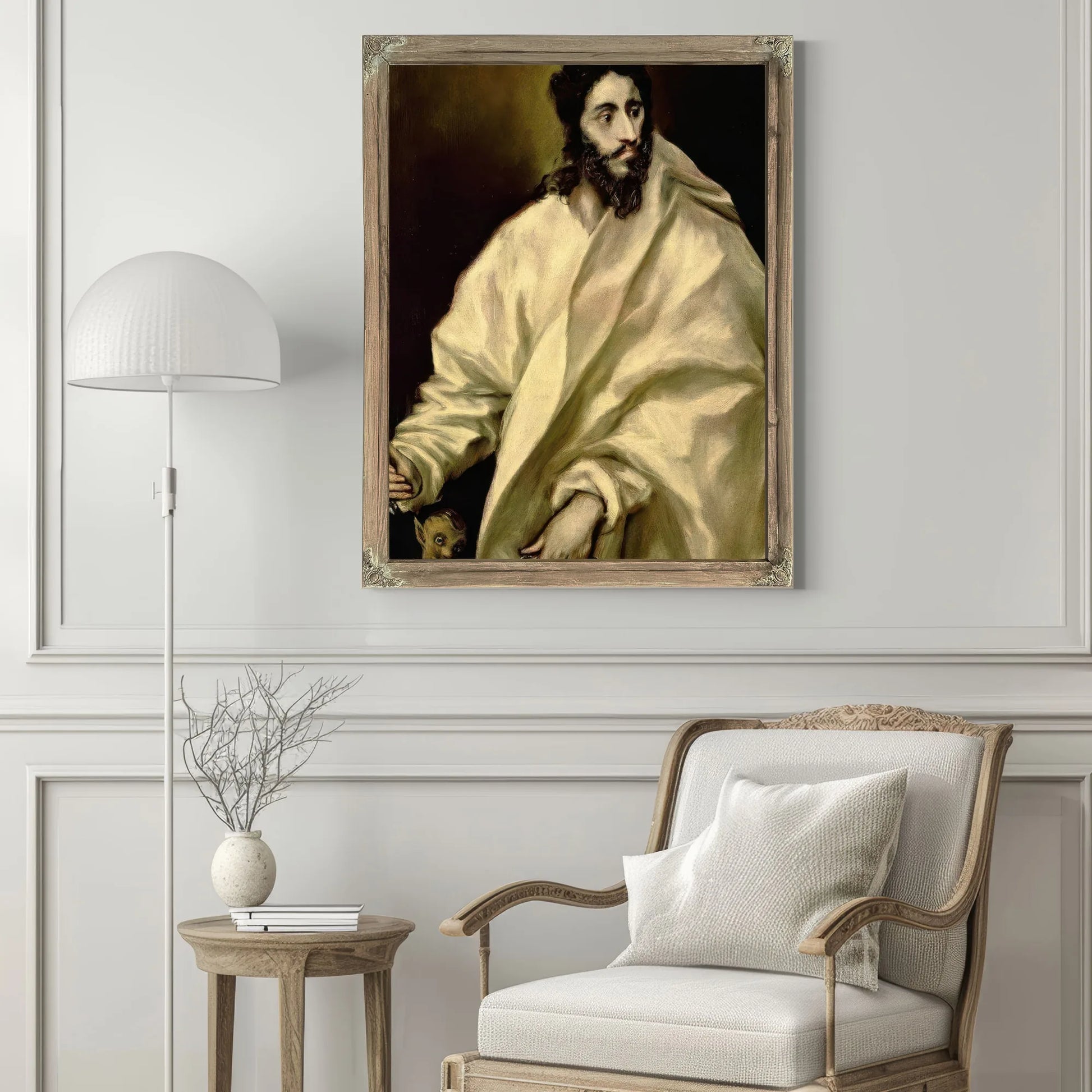 St. Bartholomew By El Greco Fine Art Print