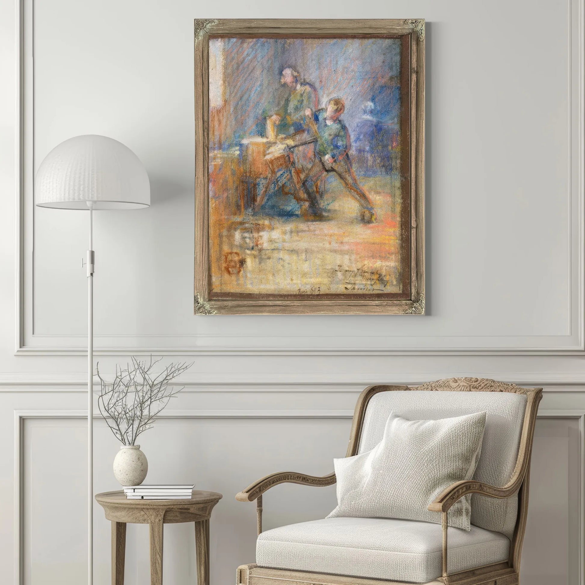 The Young Sabot Maker By Henry Ossawa Tanner Fine Art Print