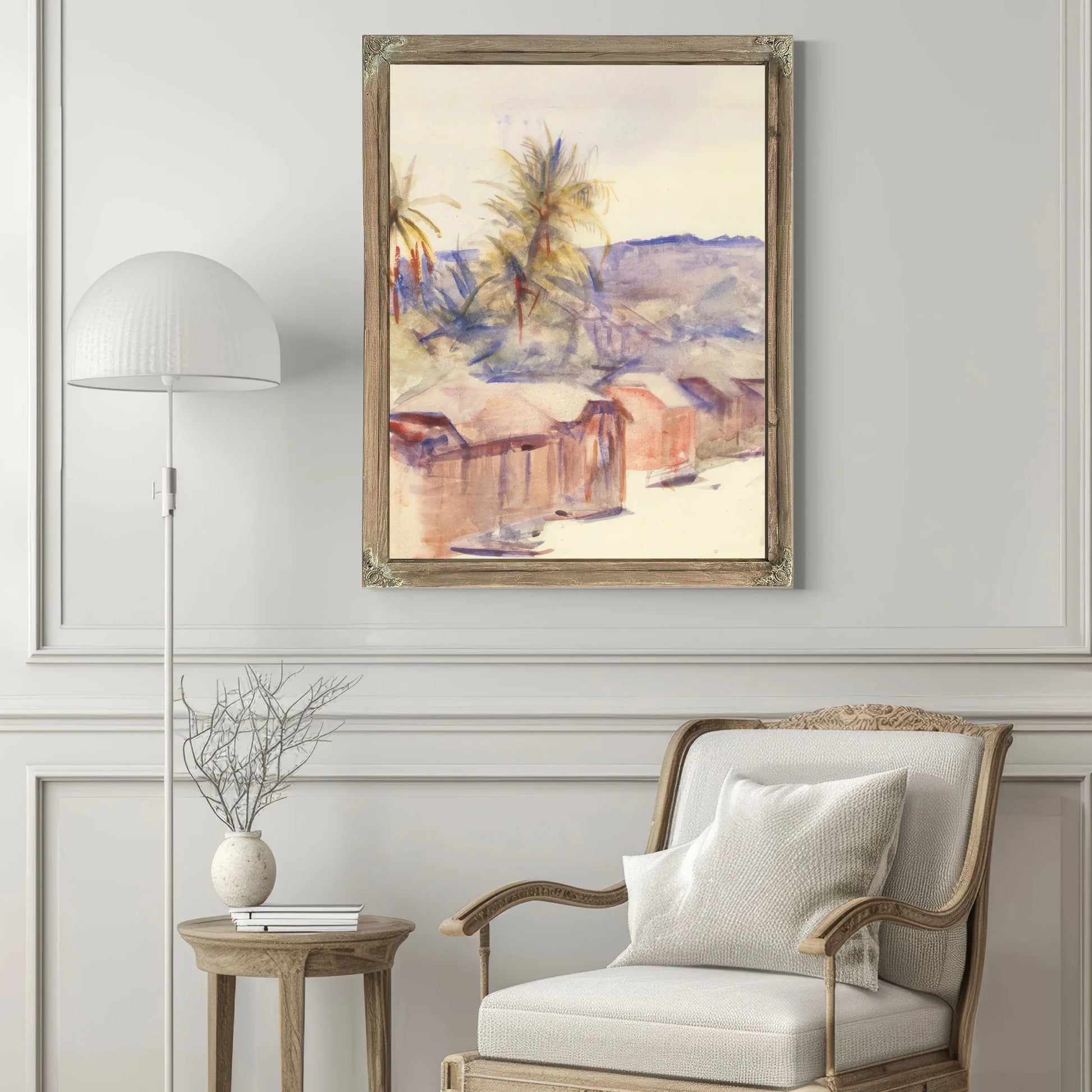 Village Street, Dominica By Abbott Handerson Thayer Fine Art Print