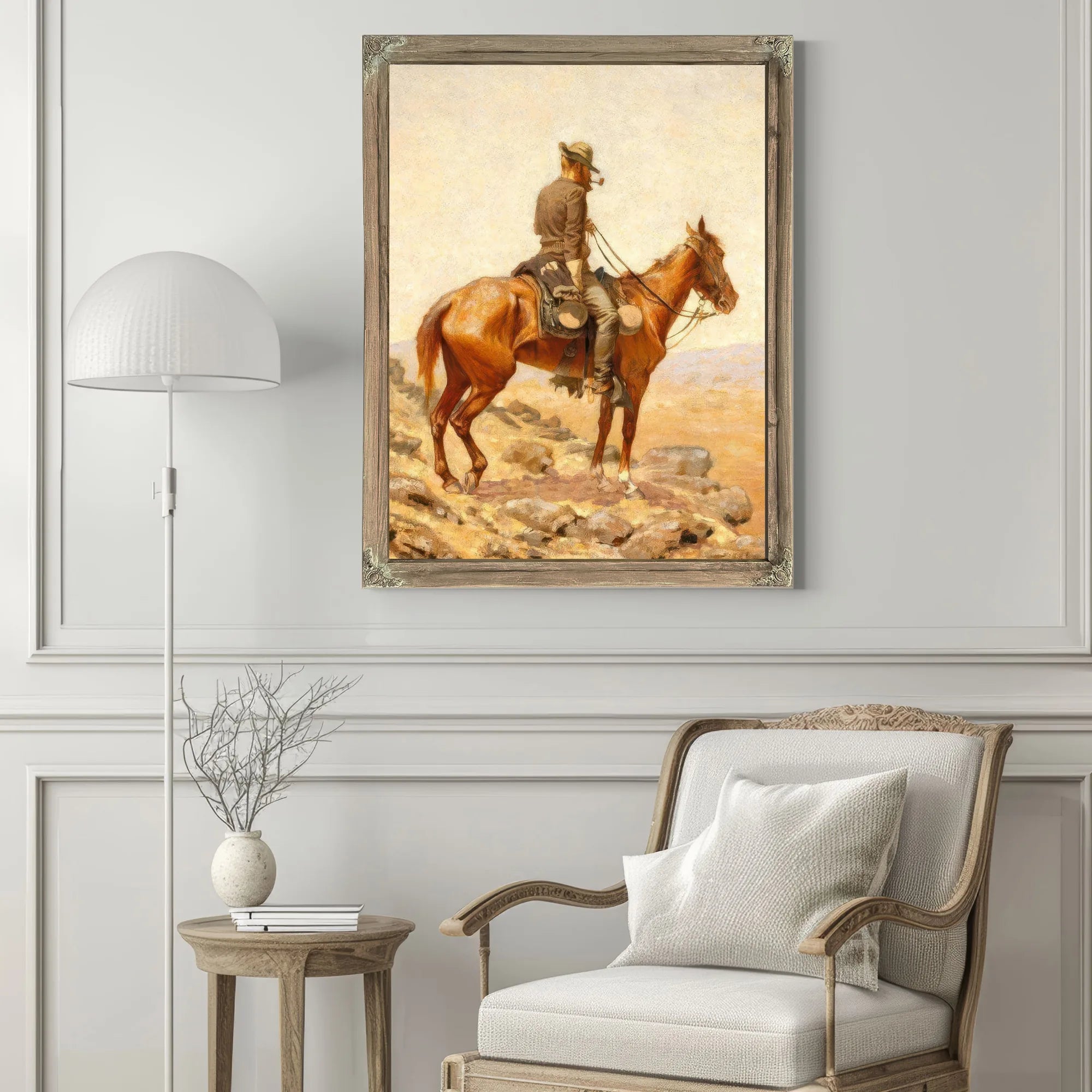 The Lookout By Frederic Remington Fine Art Print